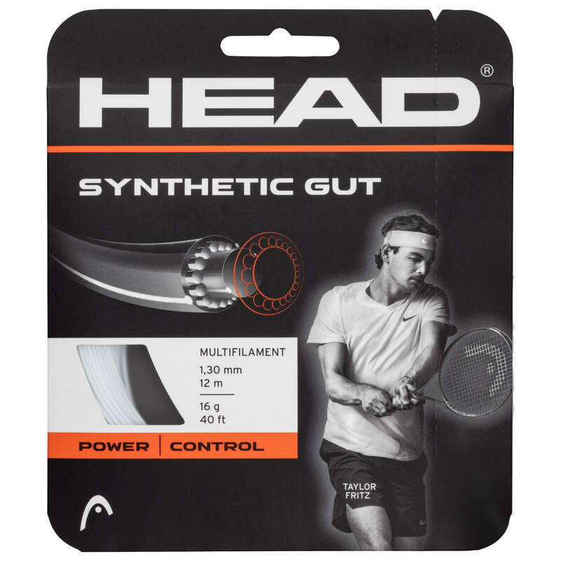 Tennis Strings Set HEAD Synthetic Gut WH White - 16g-1.30mm Size
