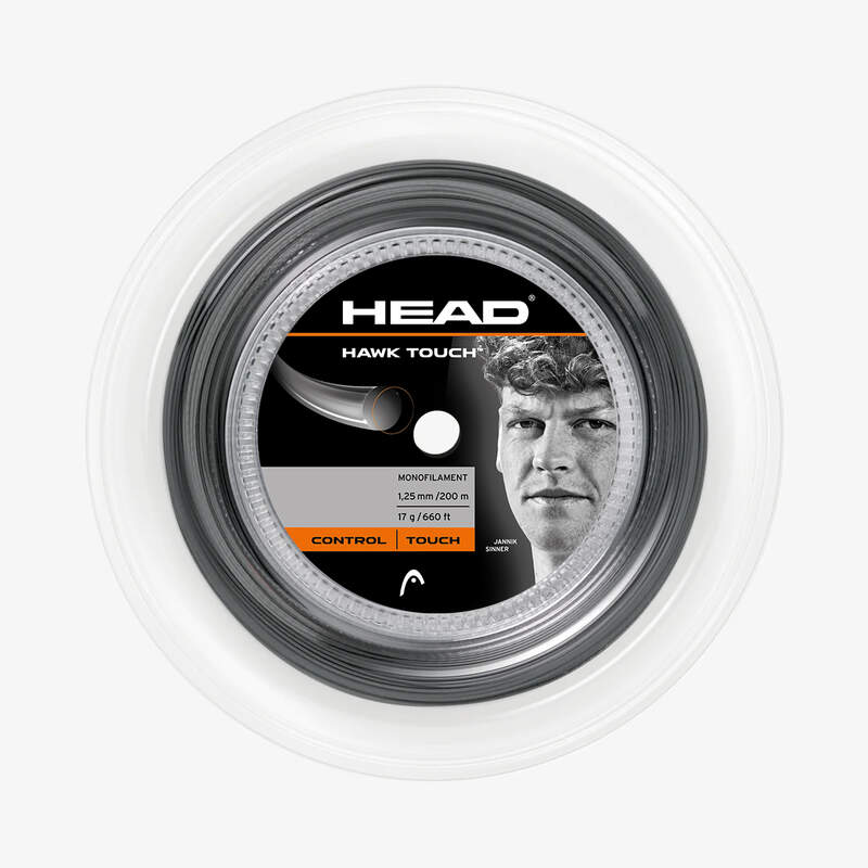 Tennis Strings Reels Hawk Touch (200 m reel) AN Anthracite - 16g-1.30mm Size