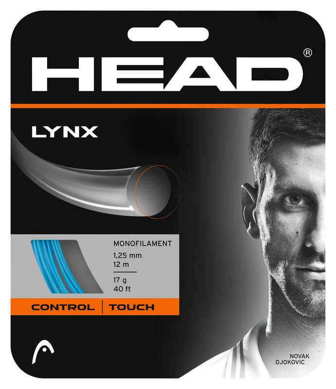 Tennis Strings Set HEAD Lynx BL Blue - 16g-1.30mm Size