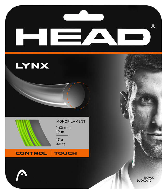 Tennis Strings Set HEAD Lynx GE Green - 17g-1.25mm Size