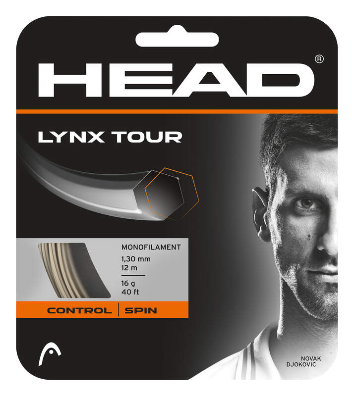 Tennis Strings Set HEAD Lynx Tour CP Champagne - 16g-1.30mm Size