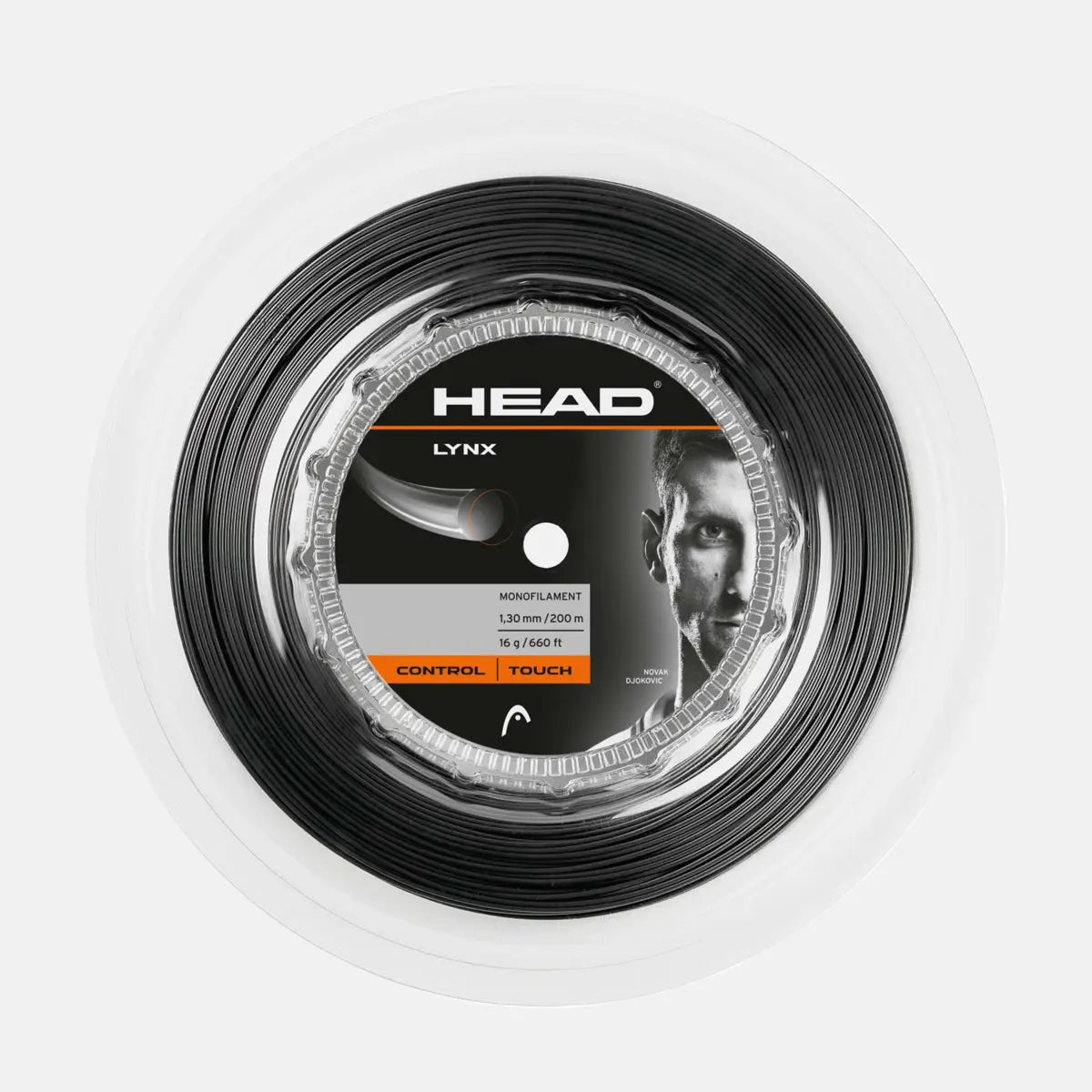 Tennis Strings Reels Lynx (reel 200m) AN Anthracite - 17g-1.25mm Size