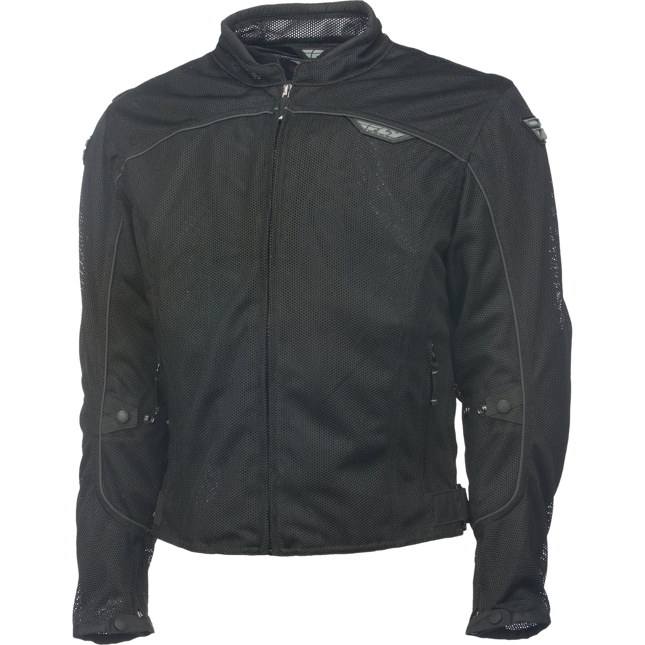 FLY RACING FLUX AIR MESH JACKET BLACK MD