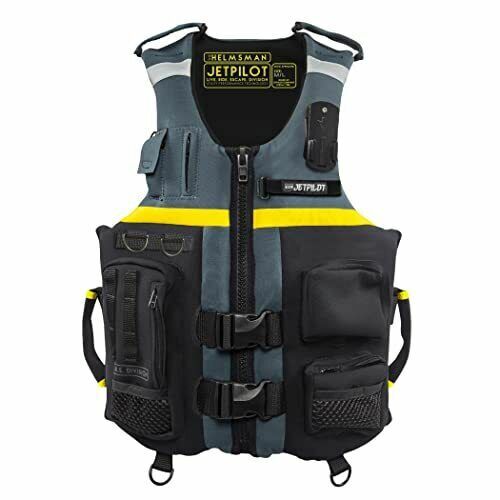 JET PILOT LRE HELMSMAN NEO CGA VEST L/XL NAVY/GREY