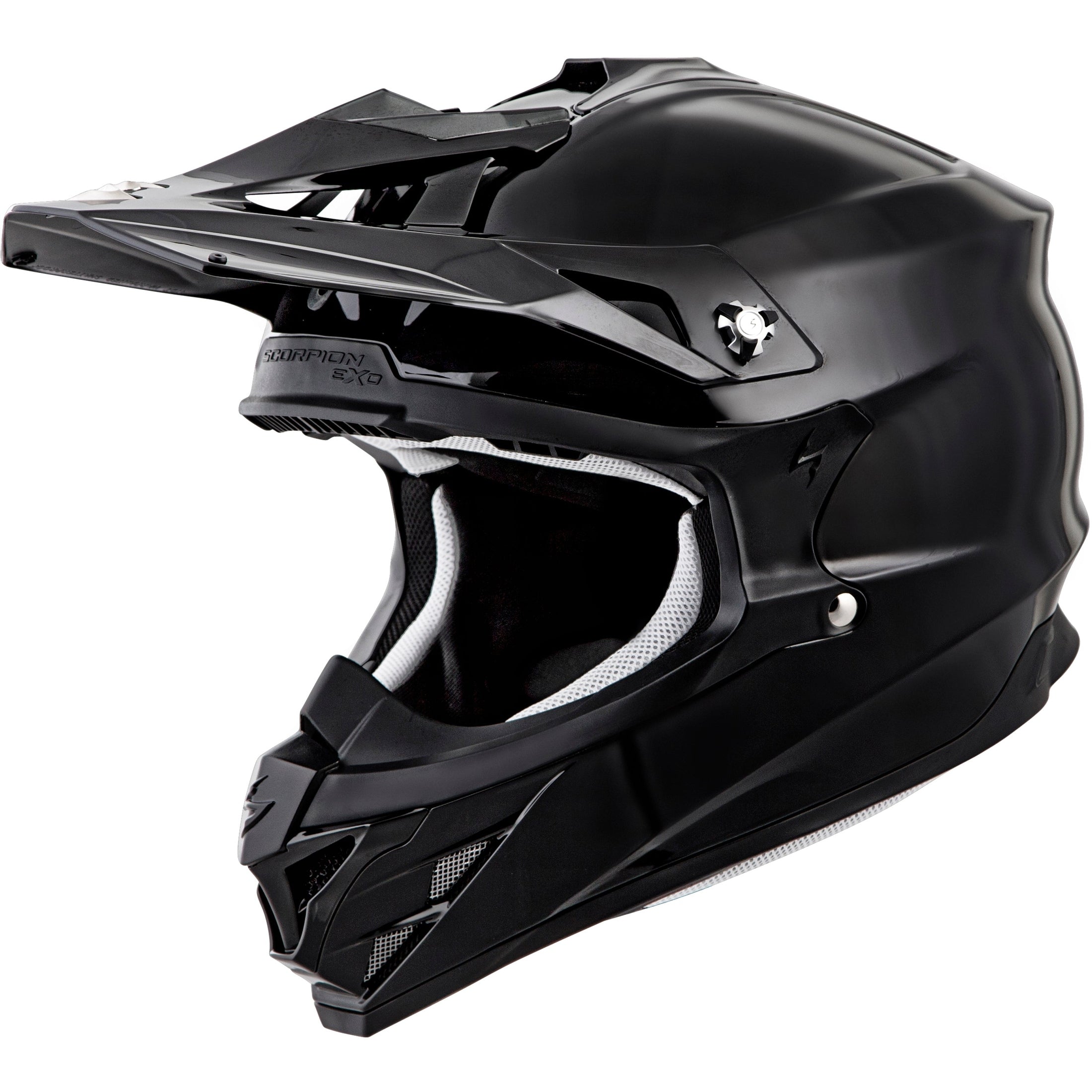SCORPION EXO VX-35 OFF-ROAD HELMET GLOSS BLACK SM
