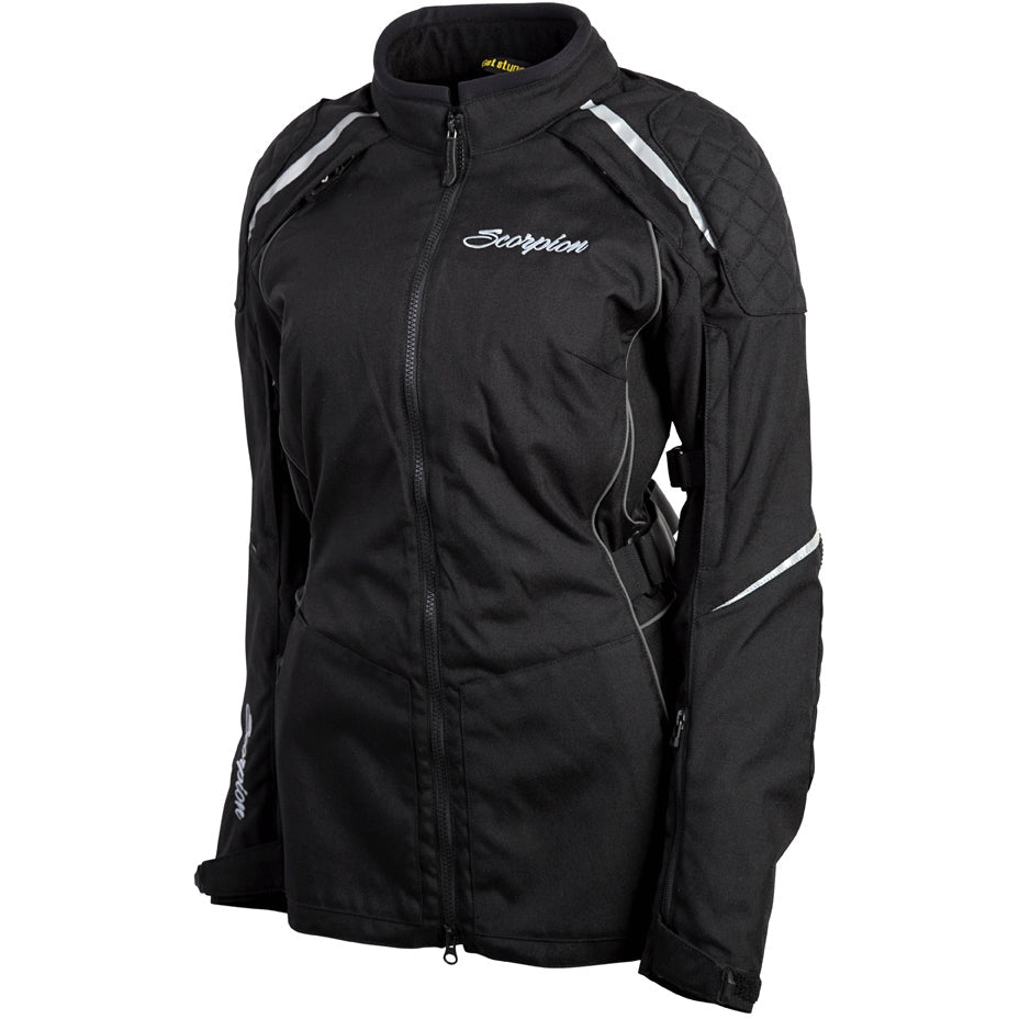 SCORPION EXO WOMEN'S ZION JACKET BLACK 2X