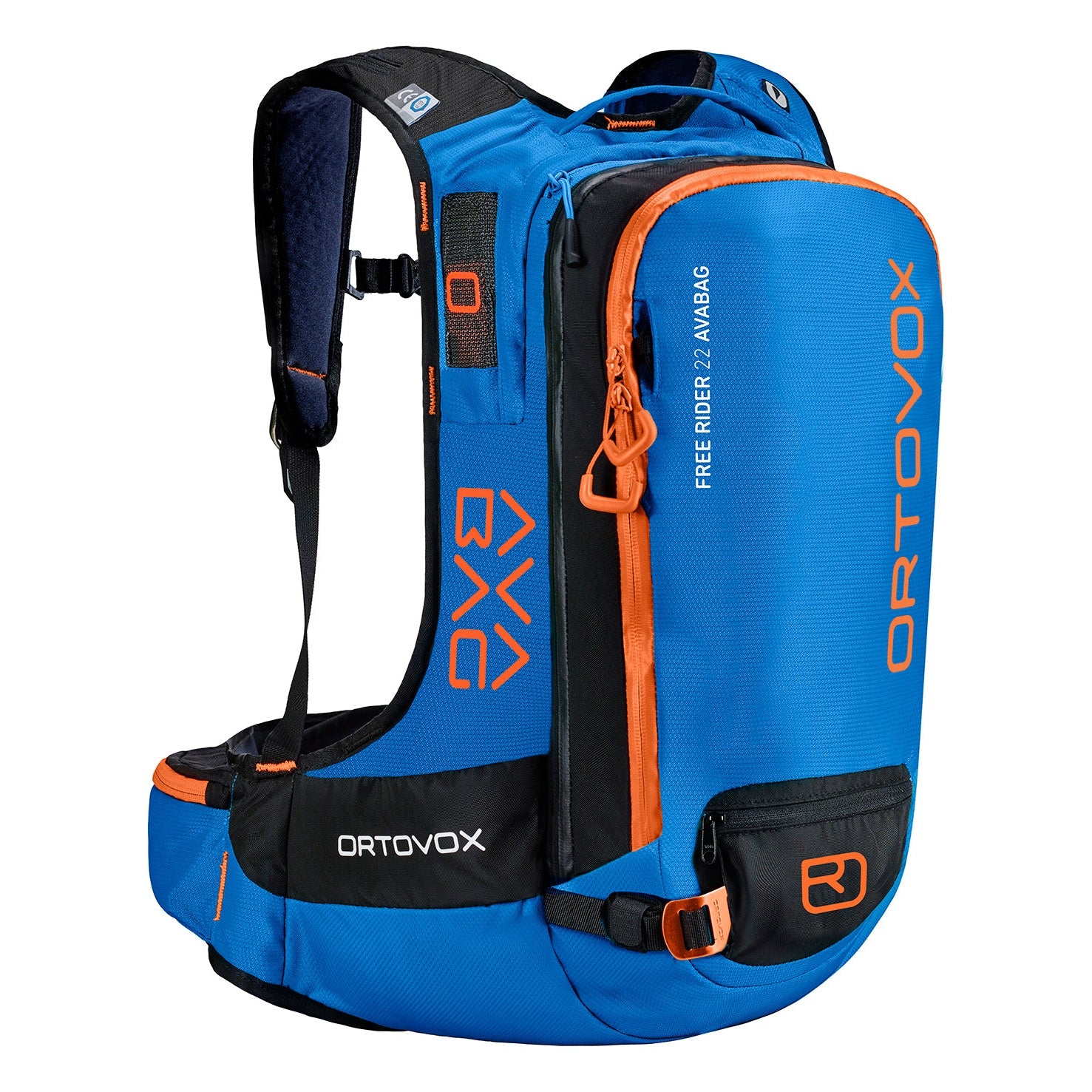 ORTOVOX ORTOVOX FREE RIDER 22 AVABAG KIT SAFETY BLUE