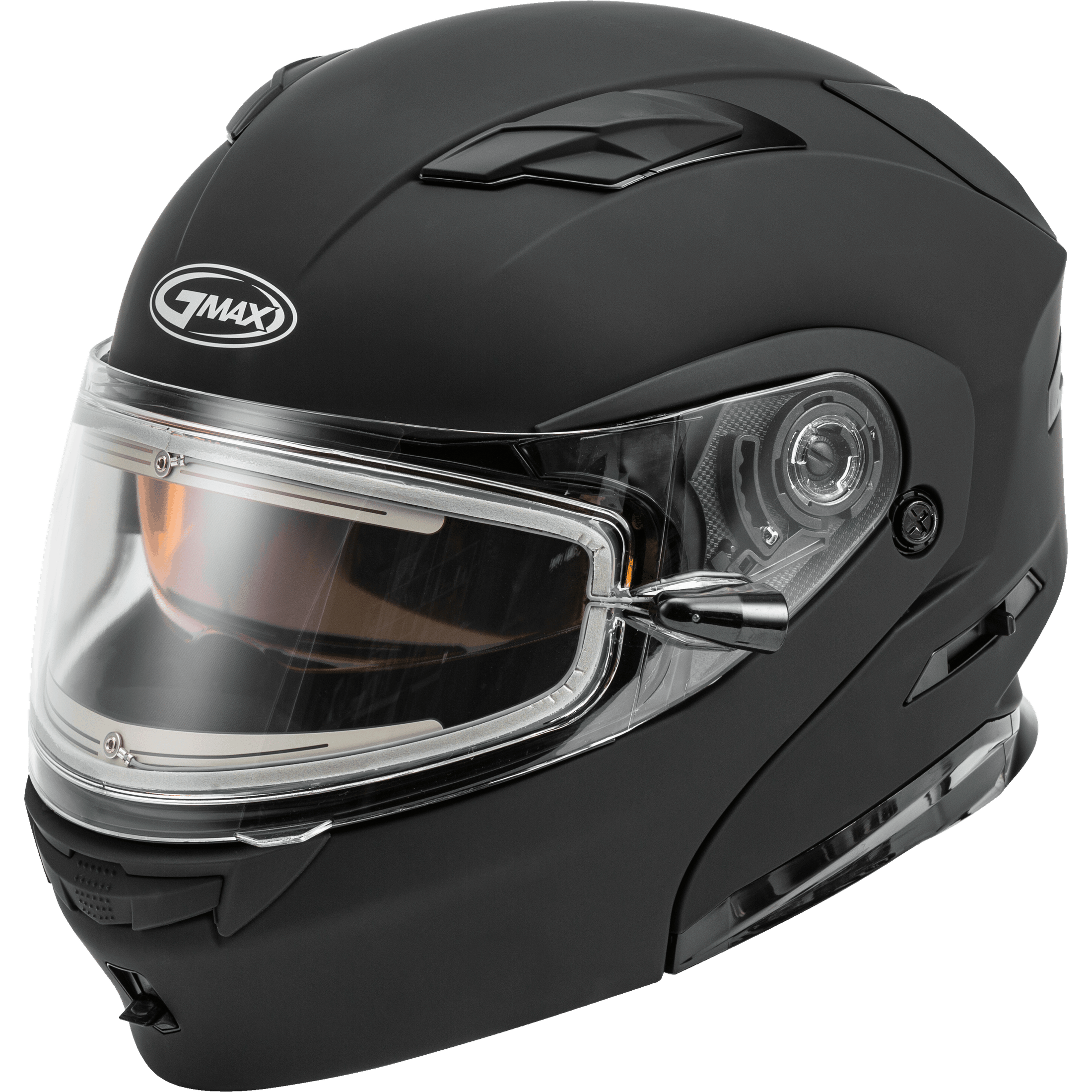 GMAX MD-01S MODULAR SNOW HELMET W/ELECTRIC SHIELD MATTE BLK 3X