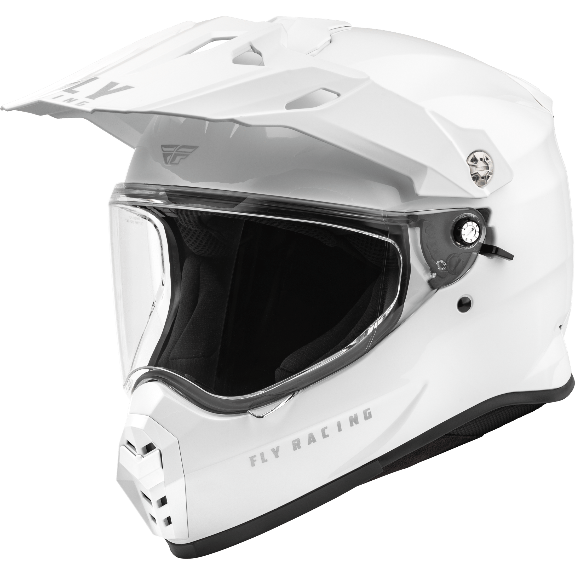 FLY RACING TREKKER SOLID HELMET WHITE 2X