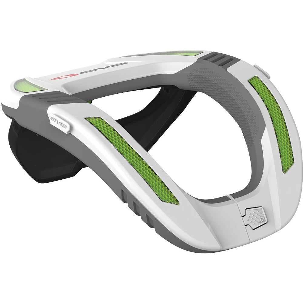 EVS R4K KOROYD RACE COLLAR WHITE ADULT