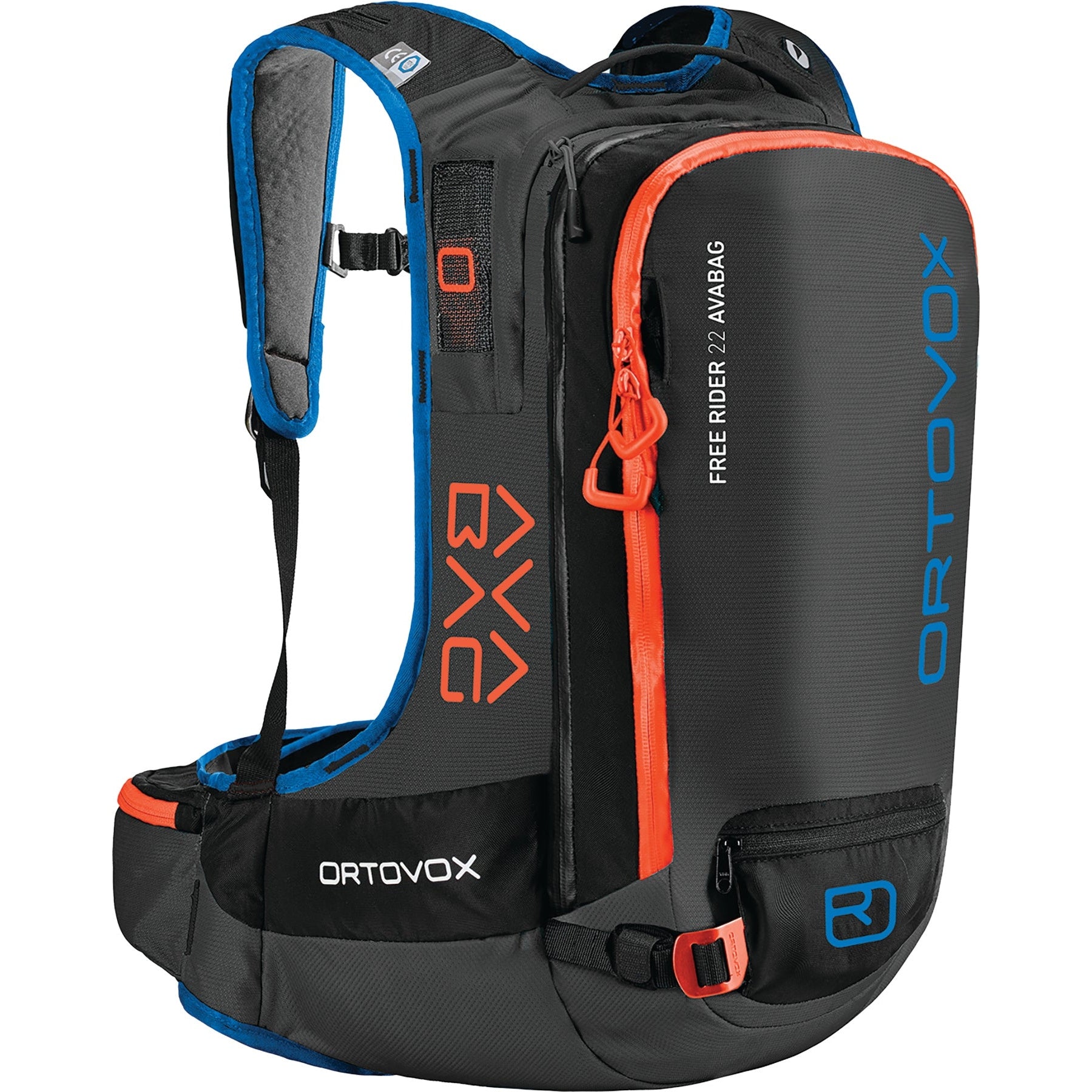 ORTOVOX ORTOVOX FREE RIDER 22 AVABAG KIT BLACK