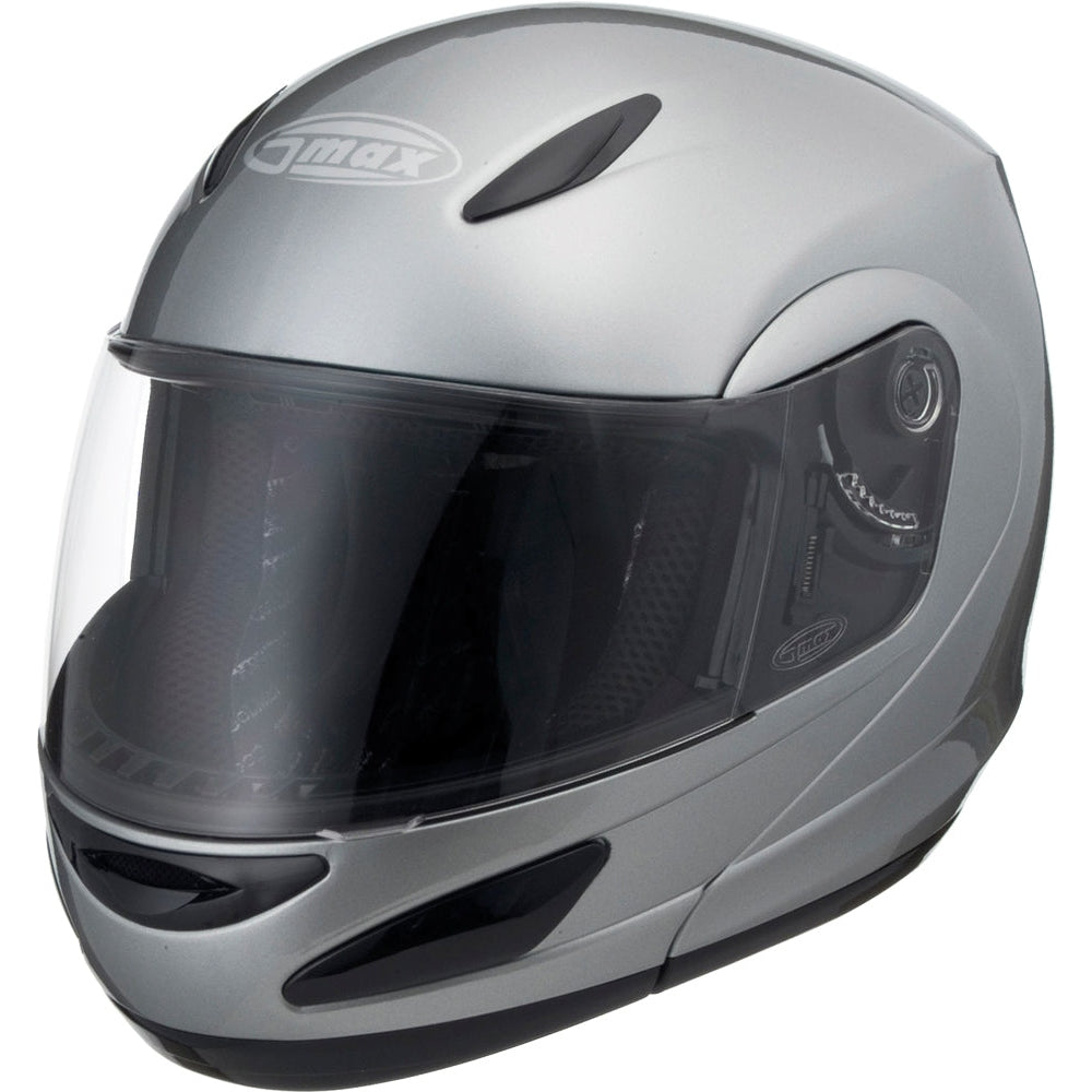 GMAX GM-44 FULL FACE DARK SILVER METALLIC L