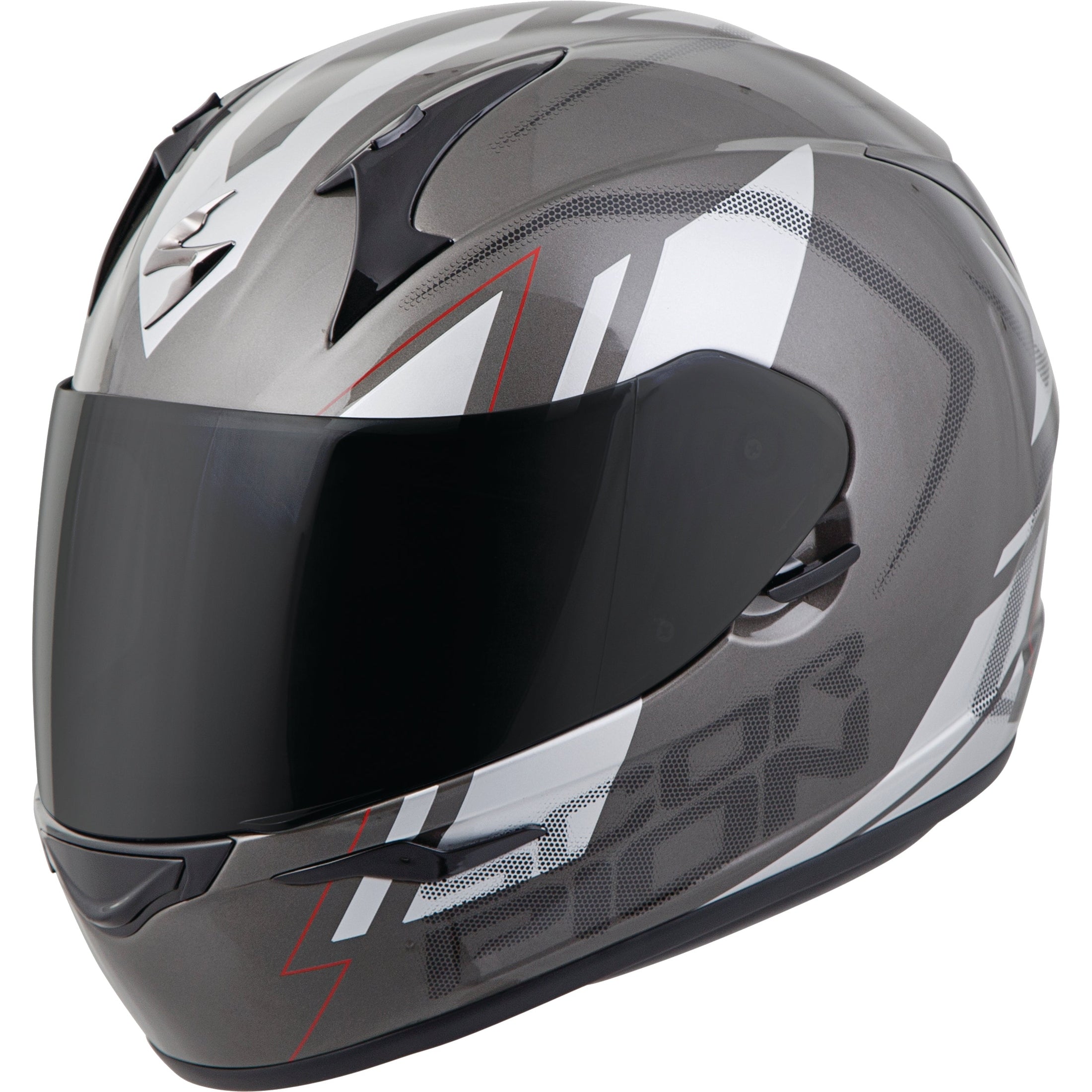 SCORPION EXO EXO-R320 FULL-FACE HELMET ENDEAVOR GREY/SILVER 2X
