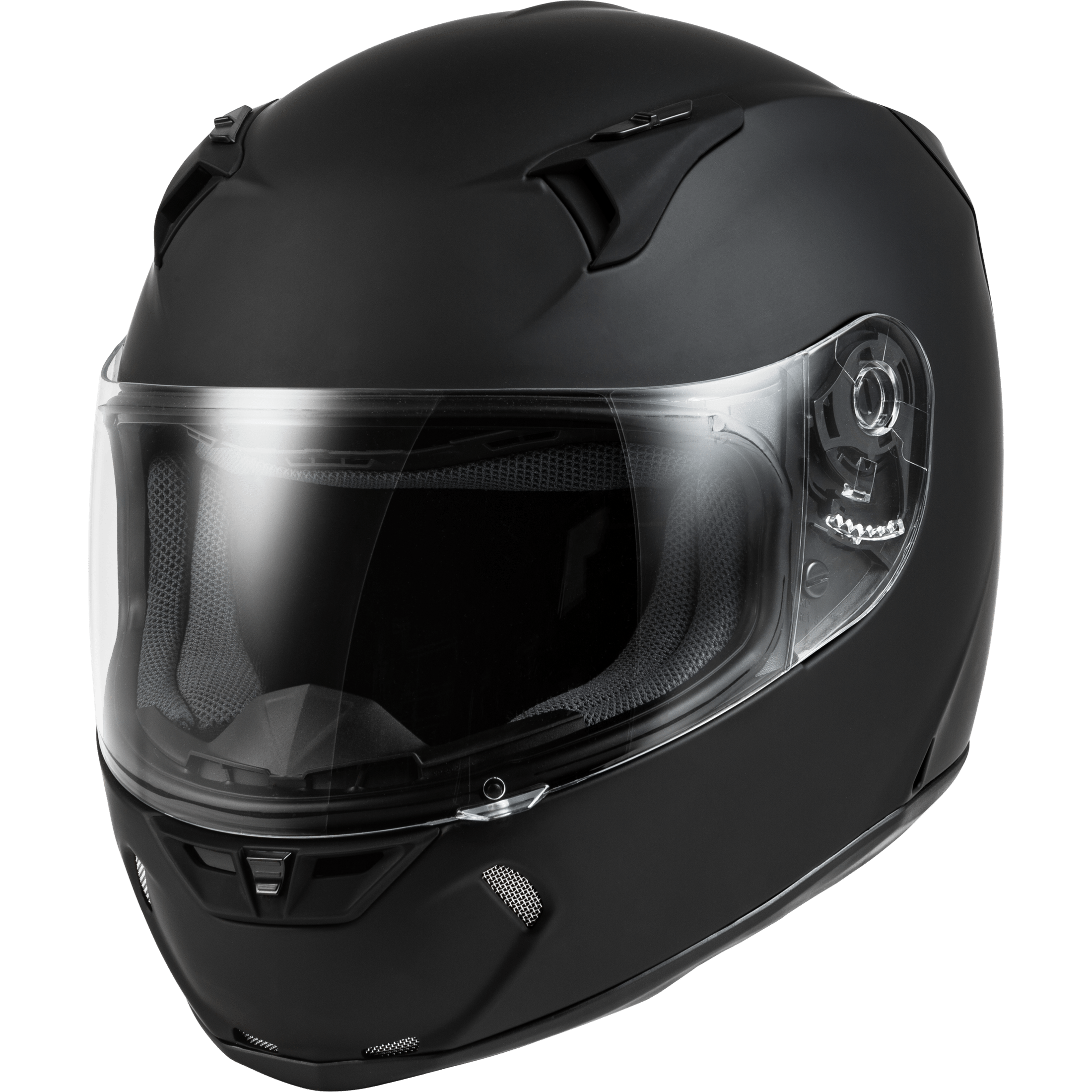 FLY RACING REVOLT SOLID HELMET ECE MATTE BLACK 2X
