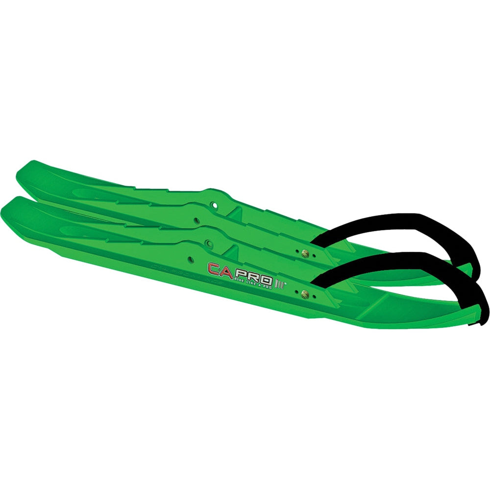C&A XCS PRO SKIS GREEN (PAIR)