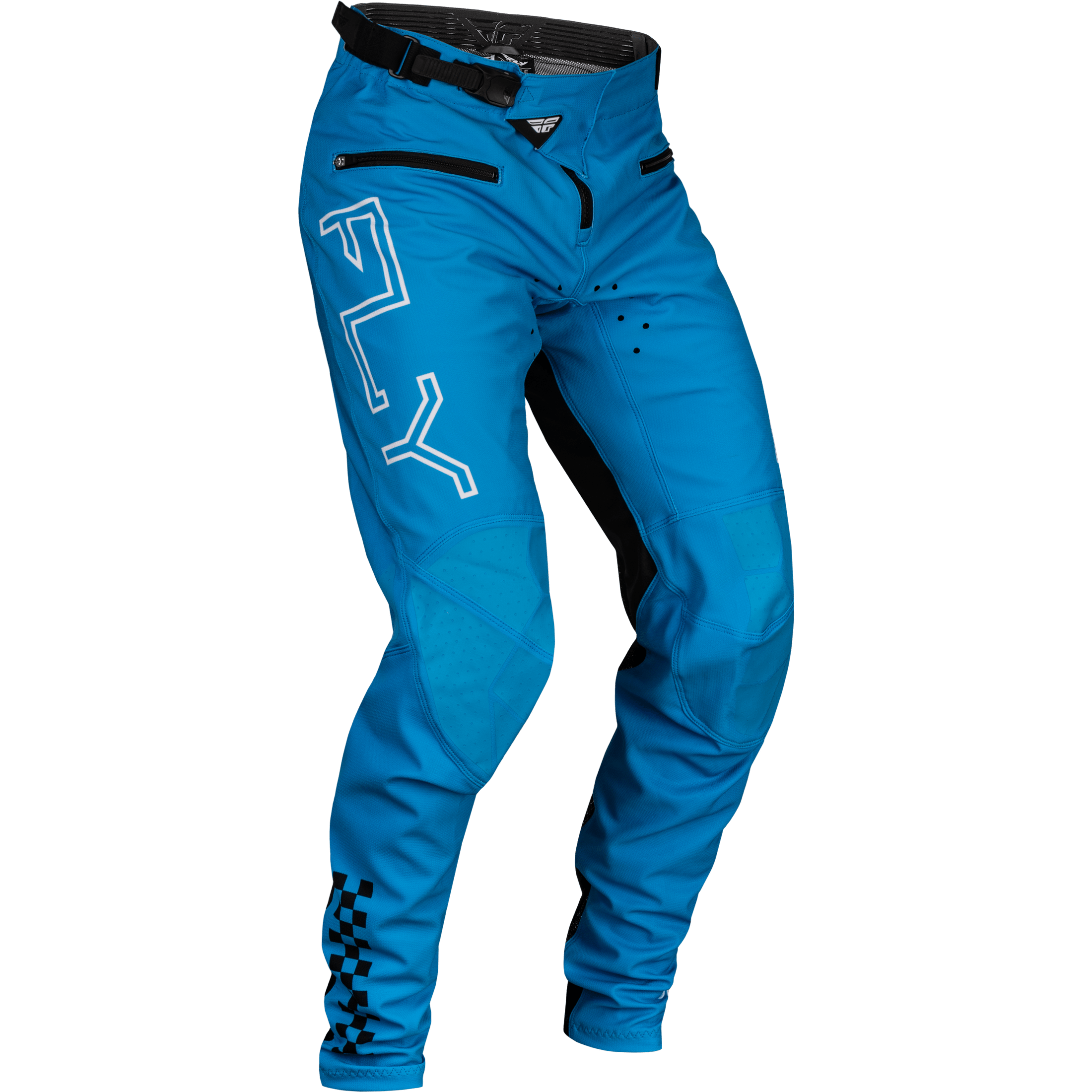 FLY RACING RAYCE BICYCLE PANTS BLUE SZ 34