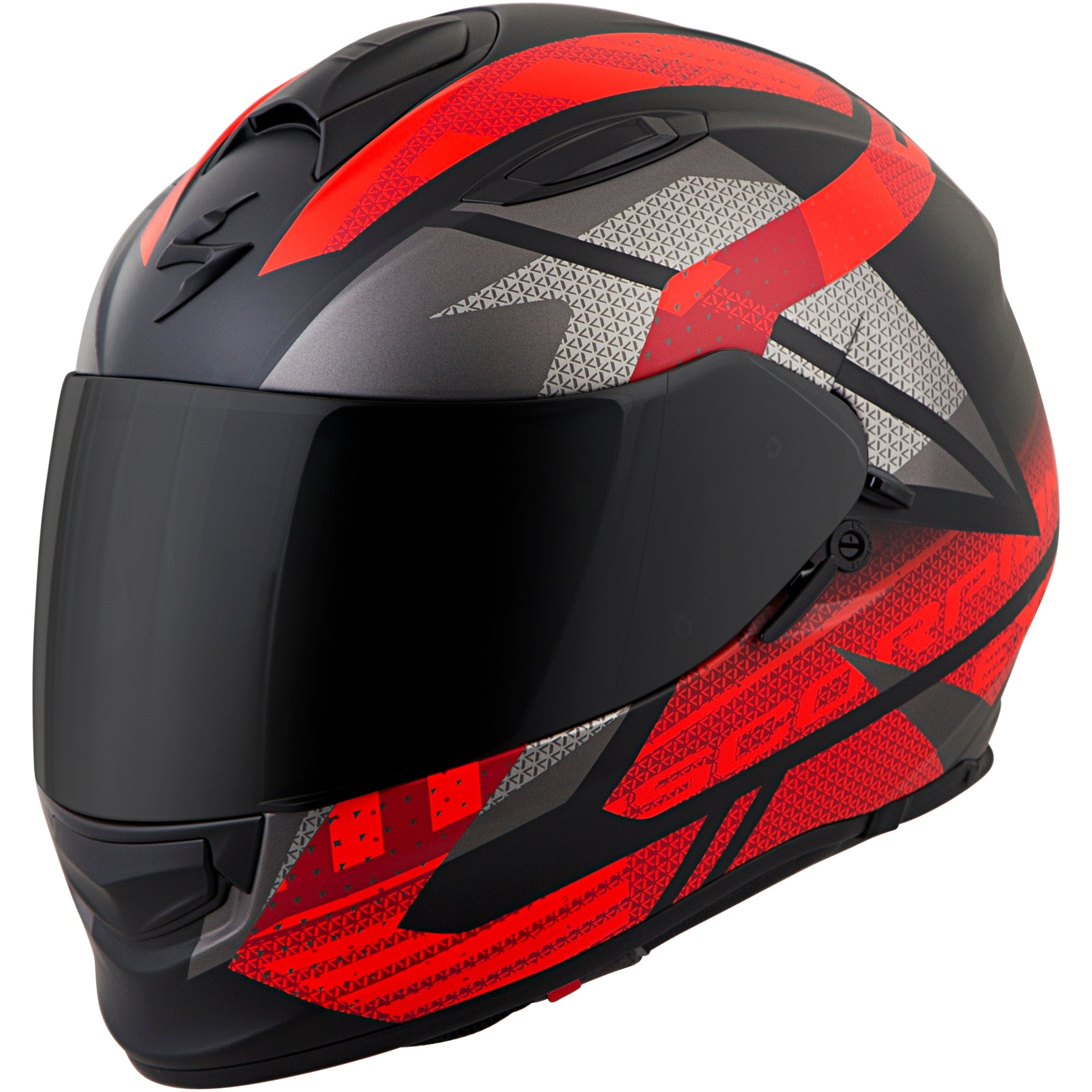 SCORPION EXO EXO-T510 FULL-FACE HELMET FURY BLACK/RED XS