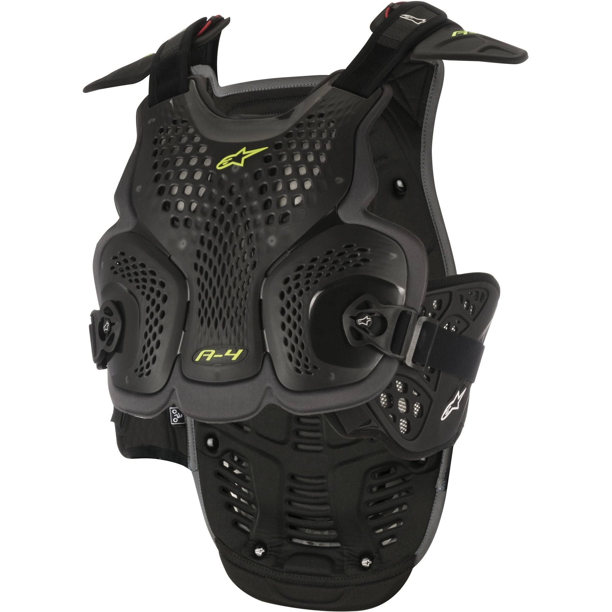 ALPINESTARS A-4 CHEST PROTECTOR BLACK/ANTHRACITE XL/2X
