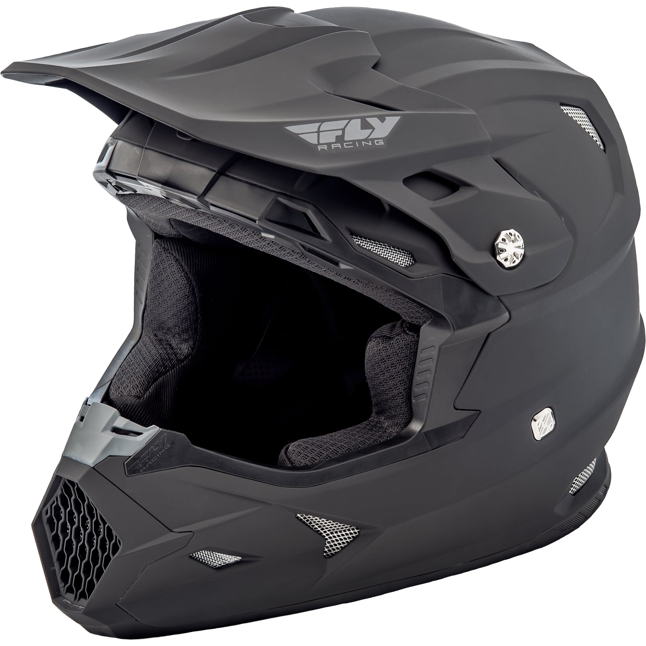 FLY RACING TOXIN SOLID HELMET MATTE BLACK XL
