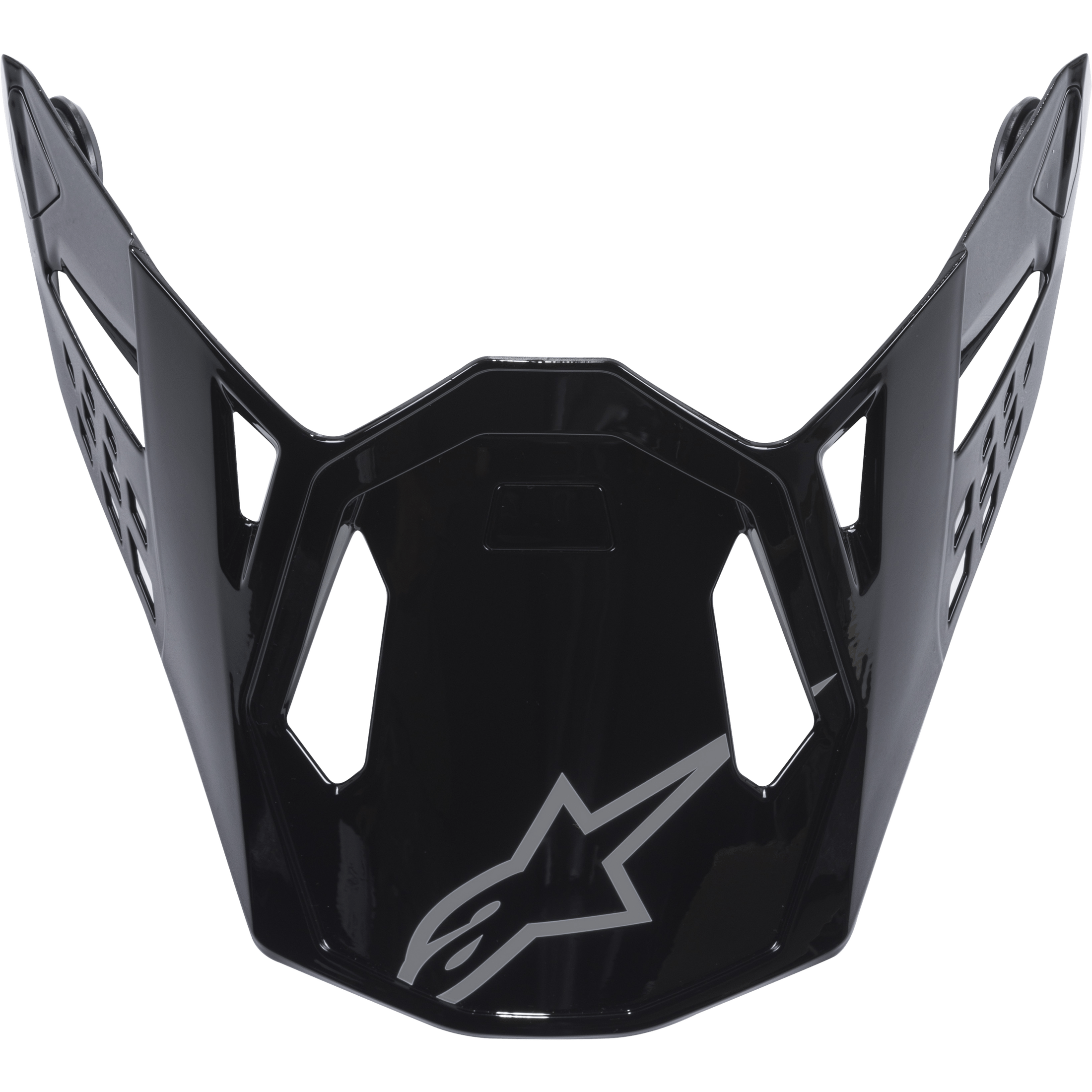 ALPINESTARS S-M10 SOLID VISOR GLOSSY BLACK