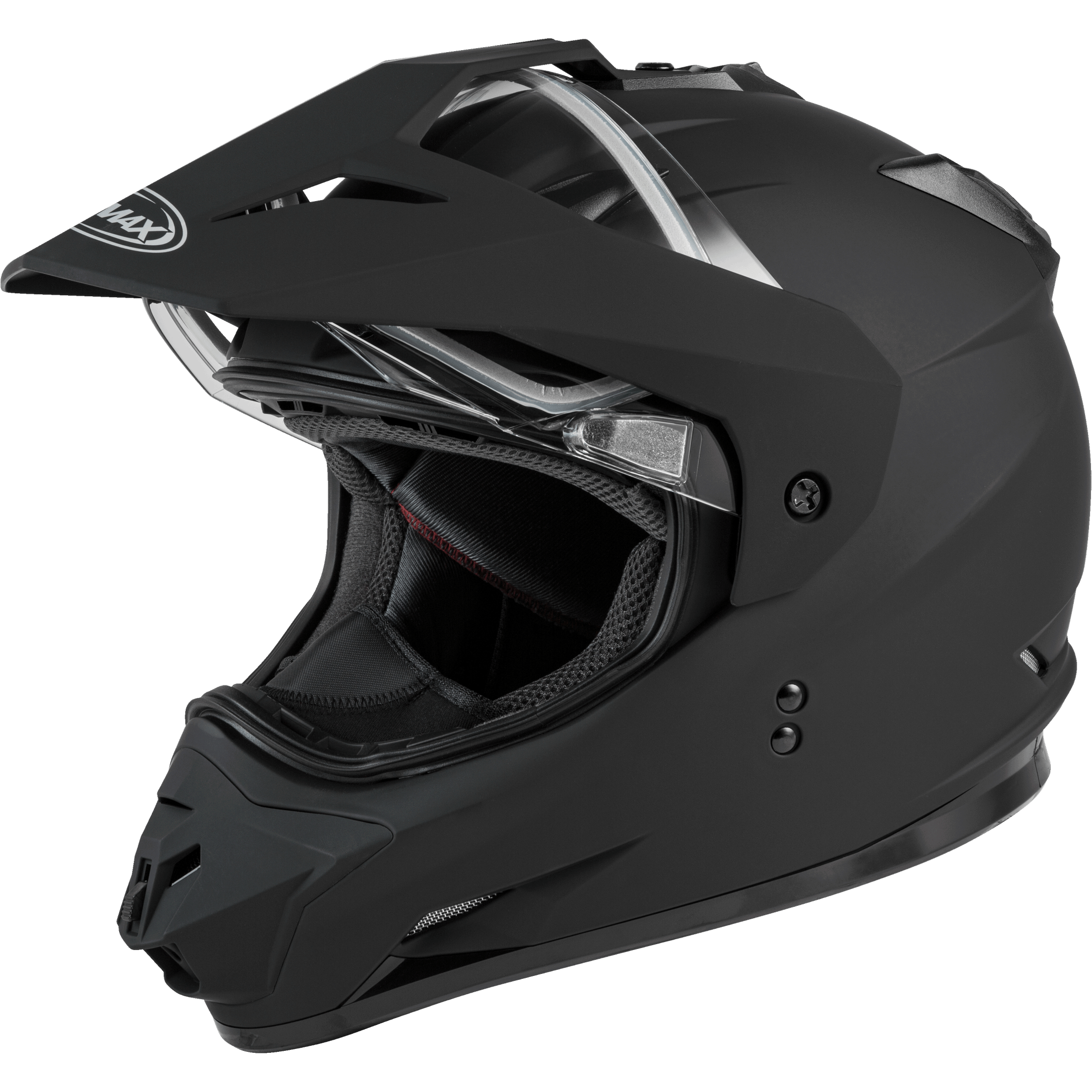 GMAX GM-11S DUAL-SPORT SNOW HELMET MATTE BLACK 2X