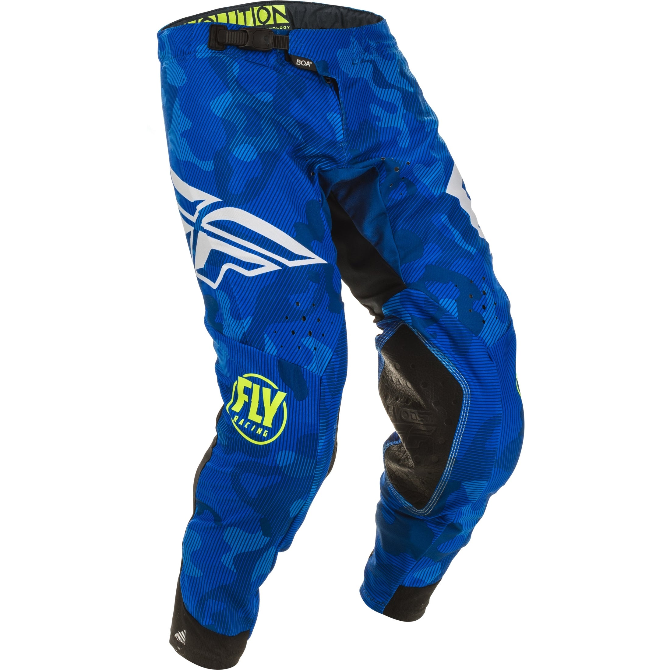 FLY RACING EVOLUTION DST PANTS BLUE/WHITE SZ 36