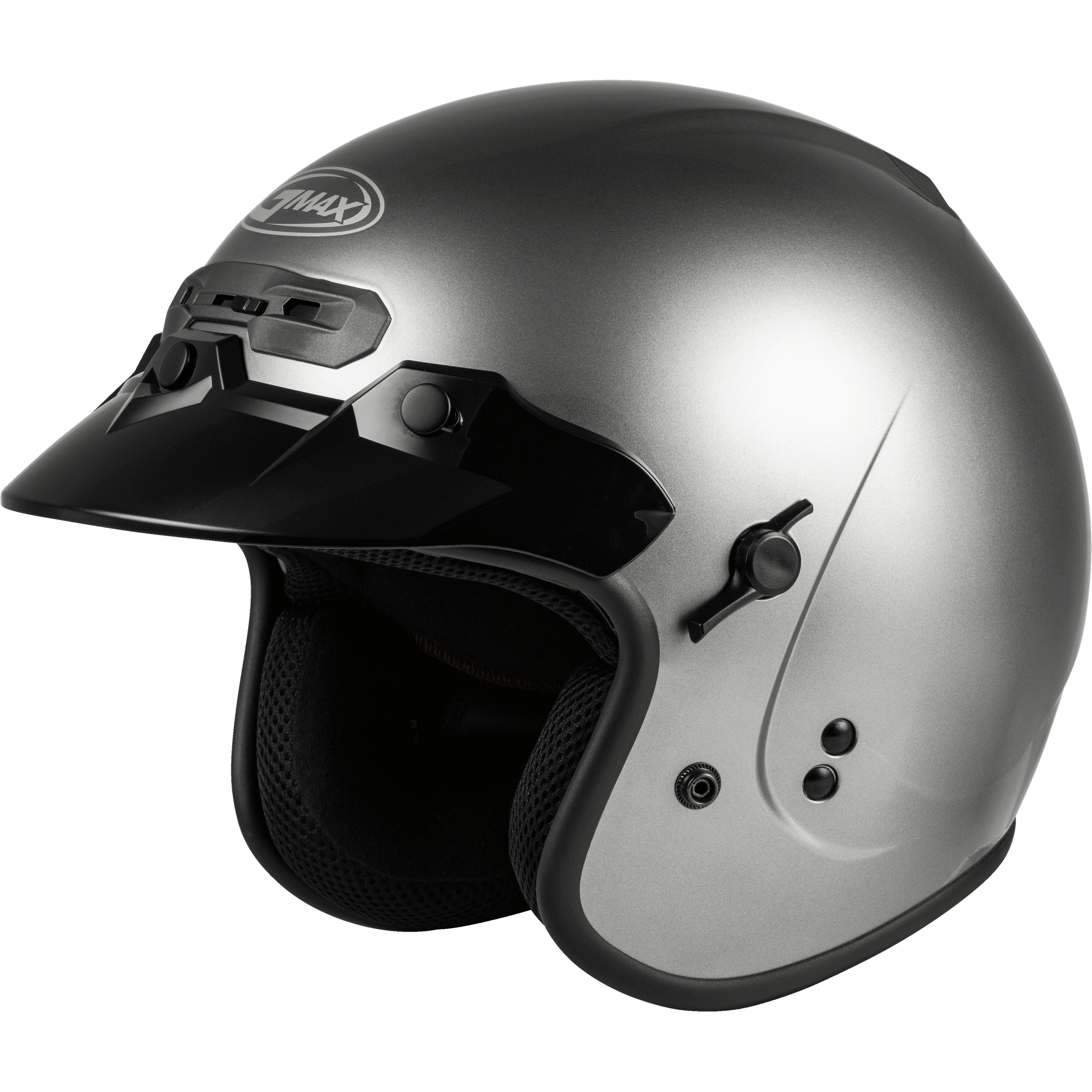 GMAX GM-32 OPEN-FACE HELMET TITANIUM LG