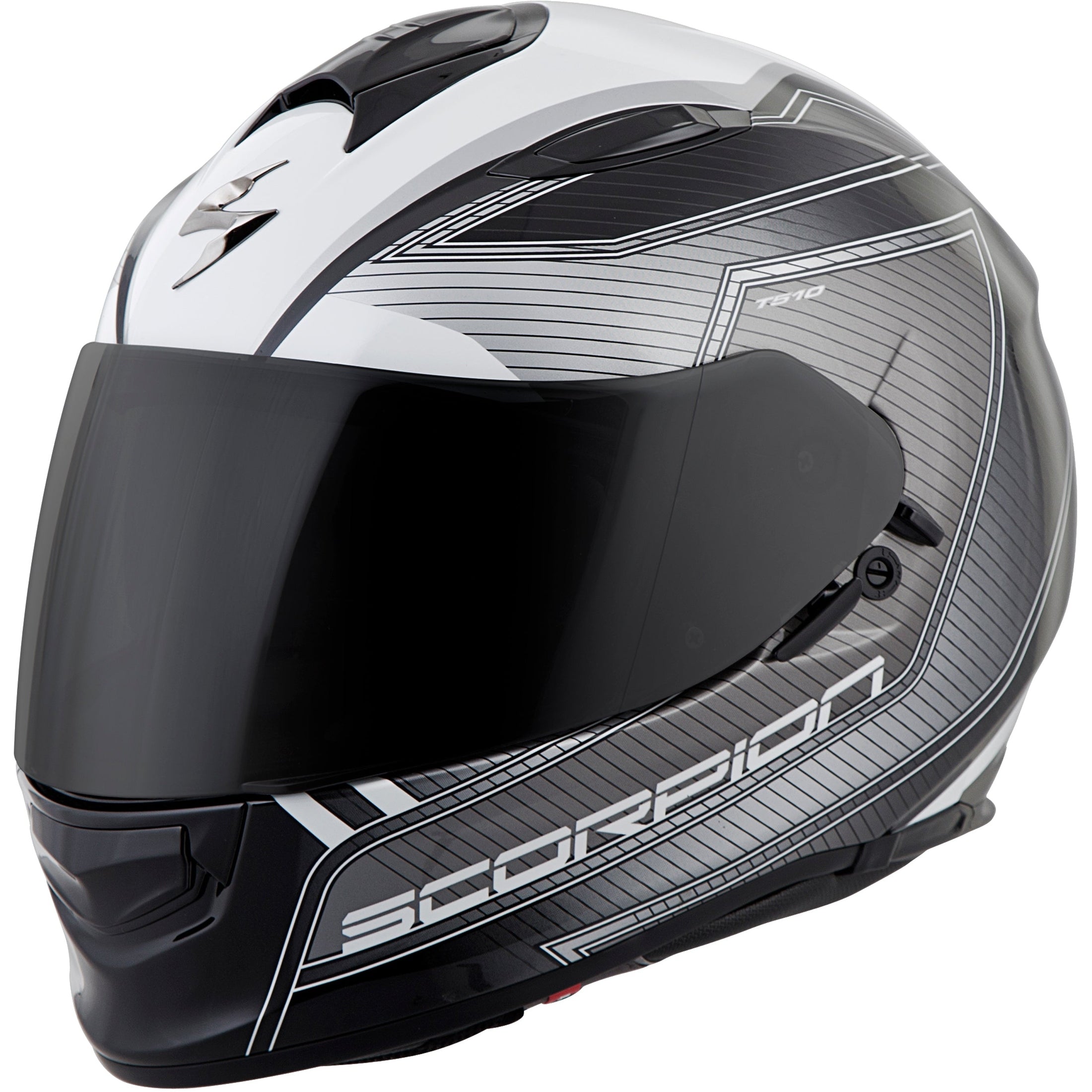 SCORPION EXO EXO-T510 FULL-FACE HELMET NEXUS WHITE/BLACK SM
