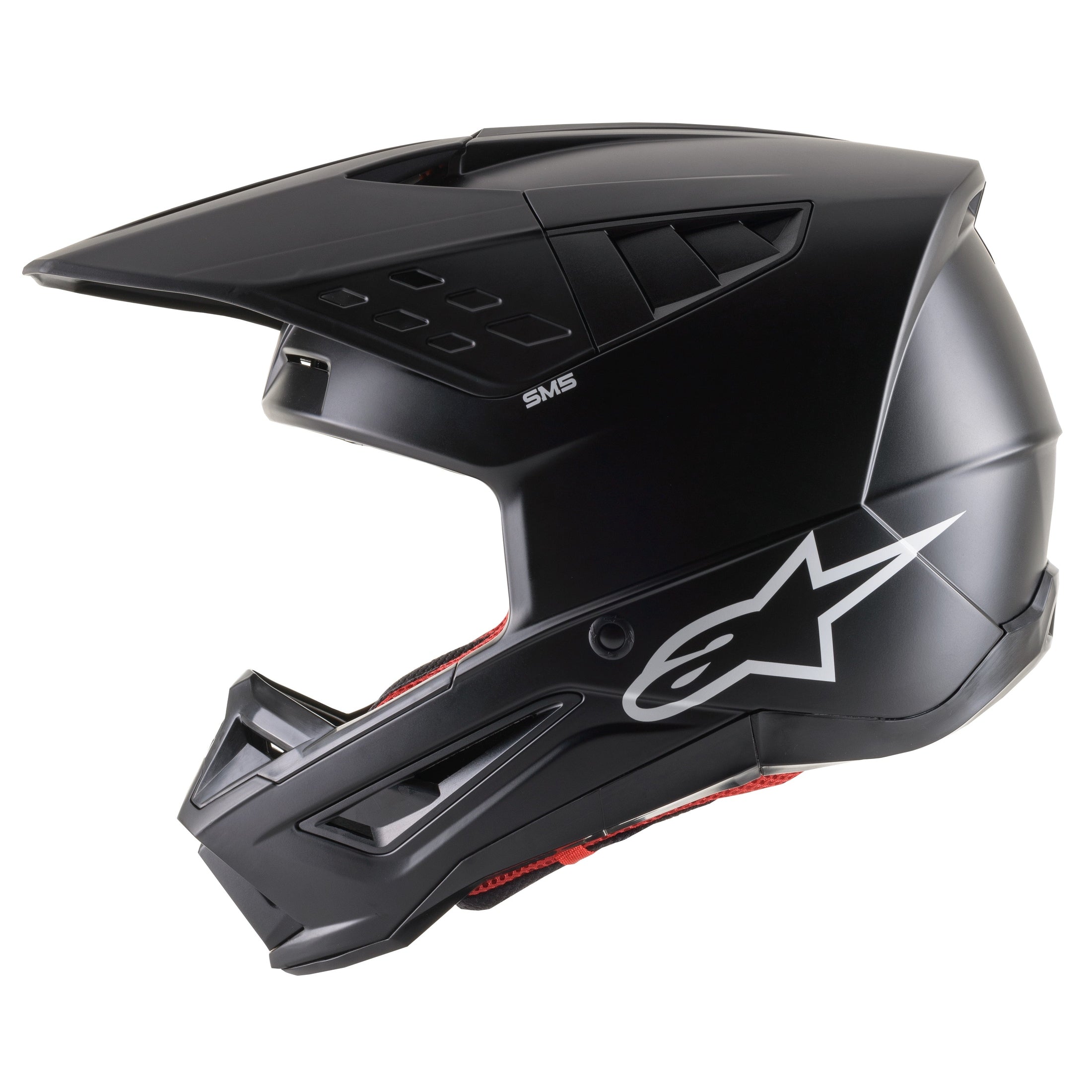 ALPINESTARS S-M5 SOLID HELMET BLACK MATTE XS