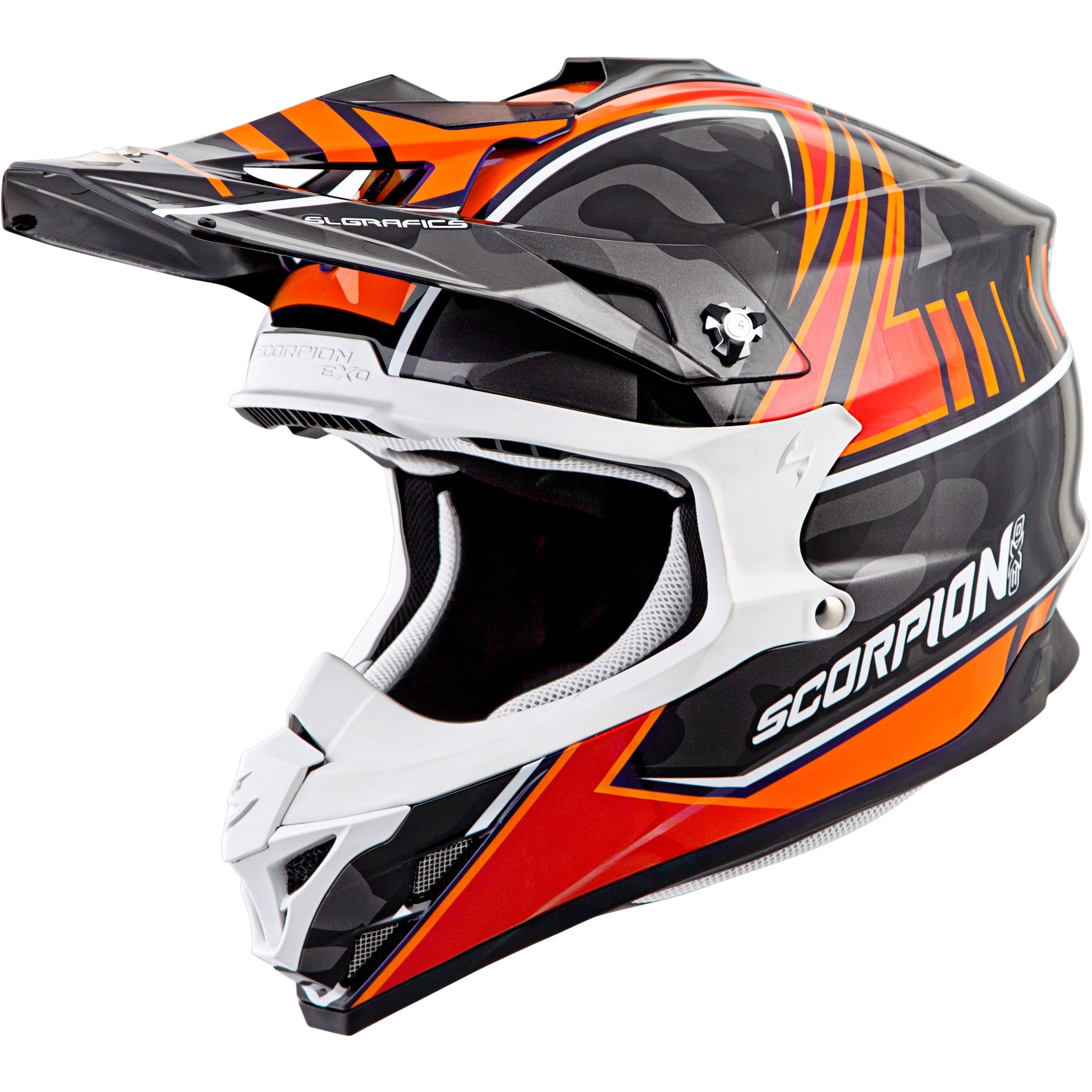 SCORPION EXO VX-35 OFF-ROAD HELMET MIRAMAR ORANGE XL