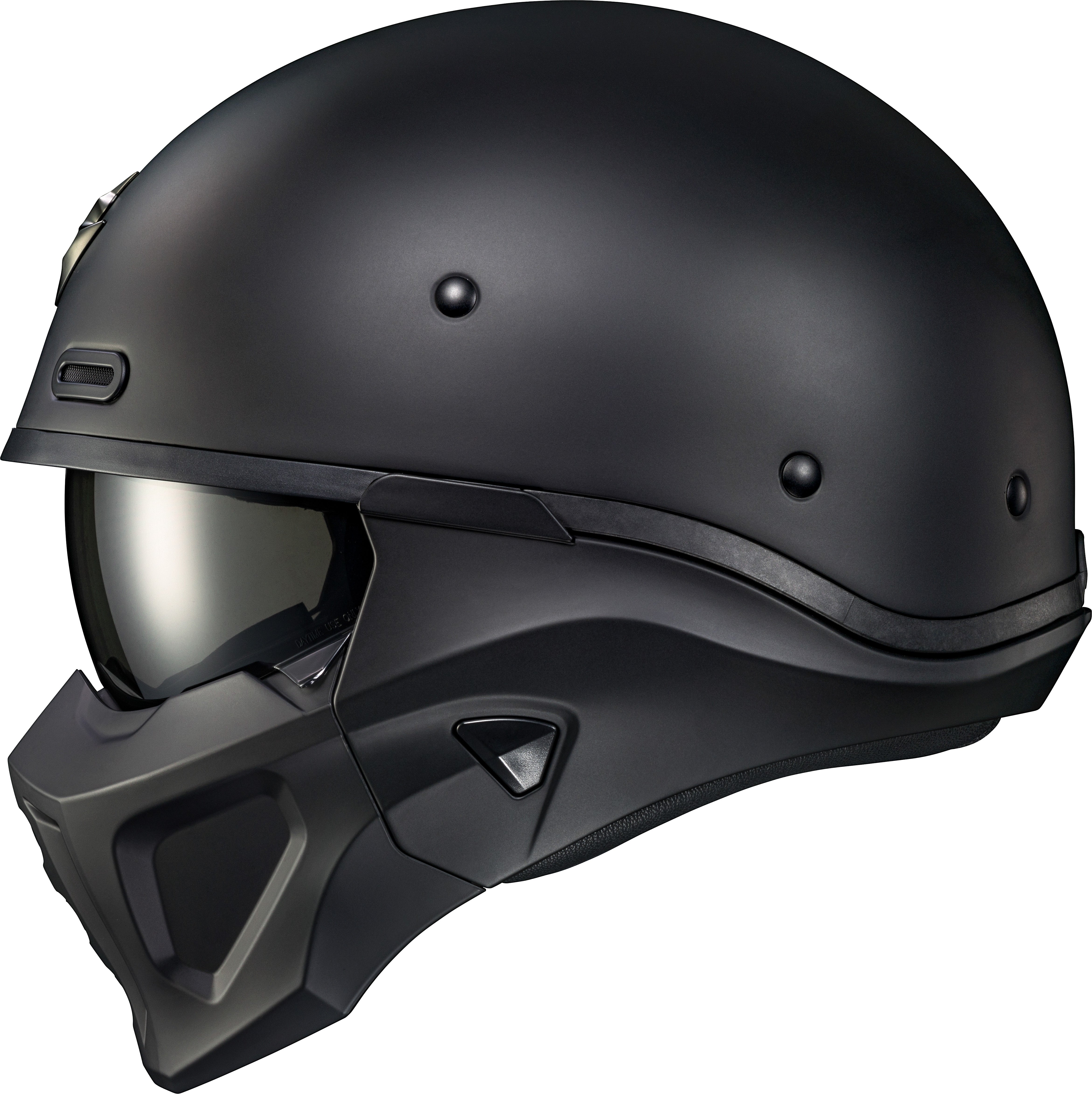 SCORPION EXO COVERT X OPEN-FACE HELMET MATTE BLACK MD