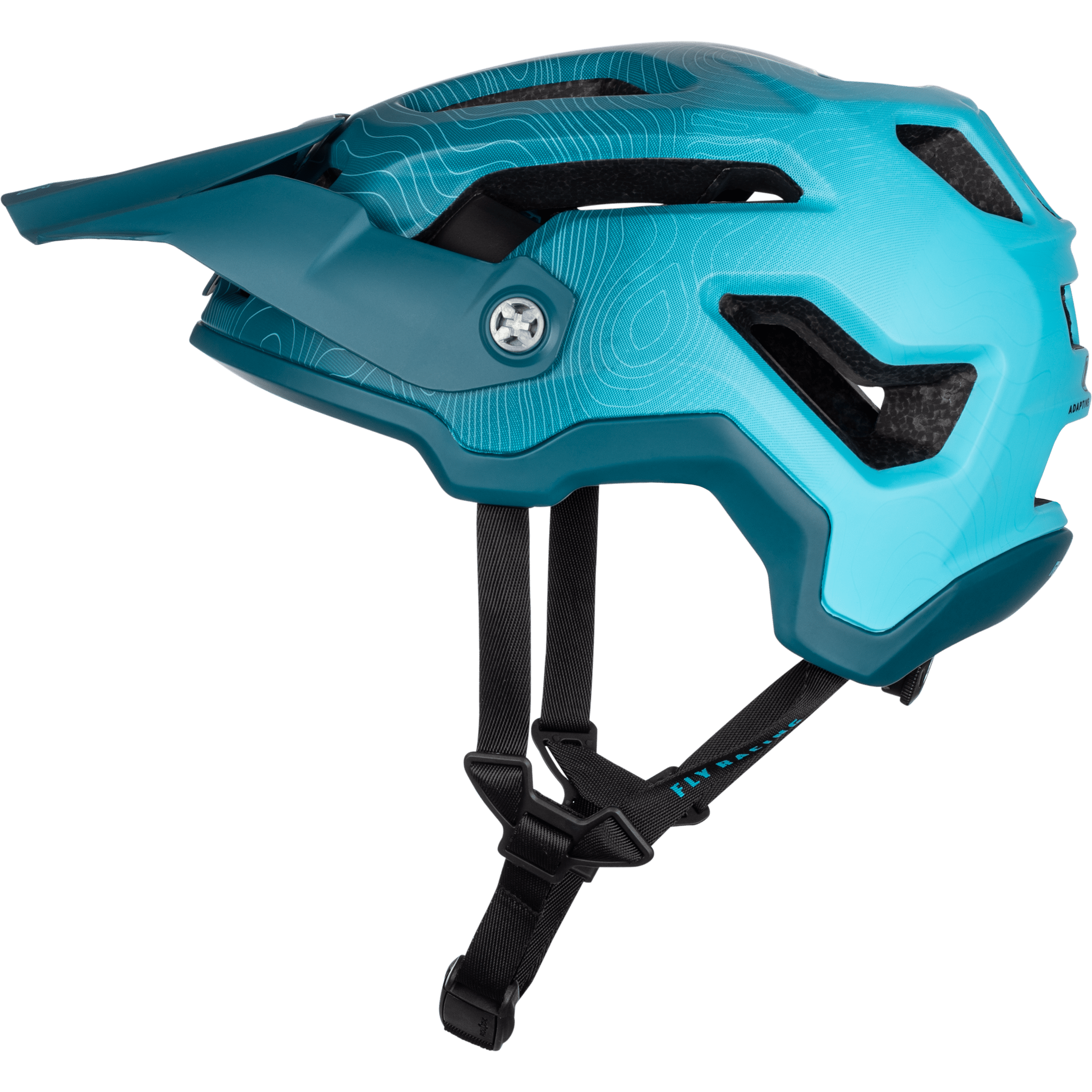 FLY RACING FREESTONE-R HELMET MATTE NAVY/LIGHT BLUE SM