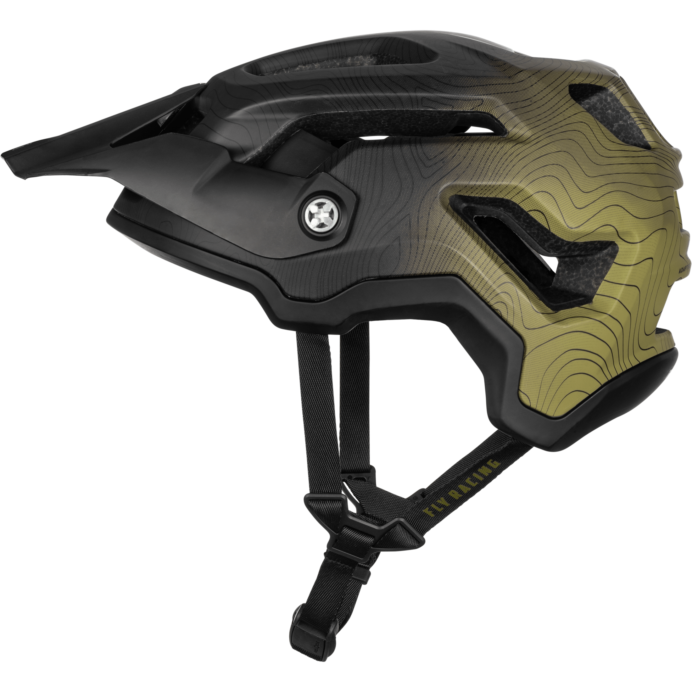 FLY RACING FREESTONE-R HELMET MATTE OLIVE/BLACK SM