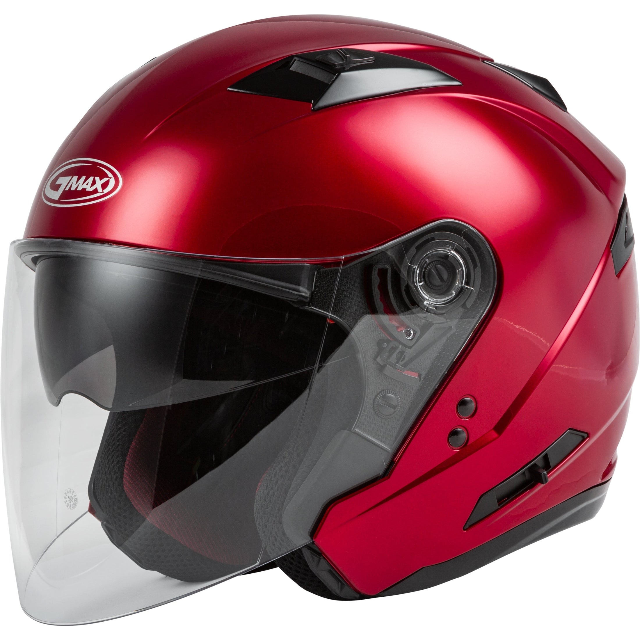 GMAX OF-77 OPEN-FACE HELMET CANDY RED XL