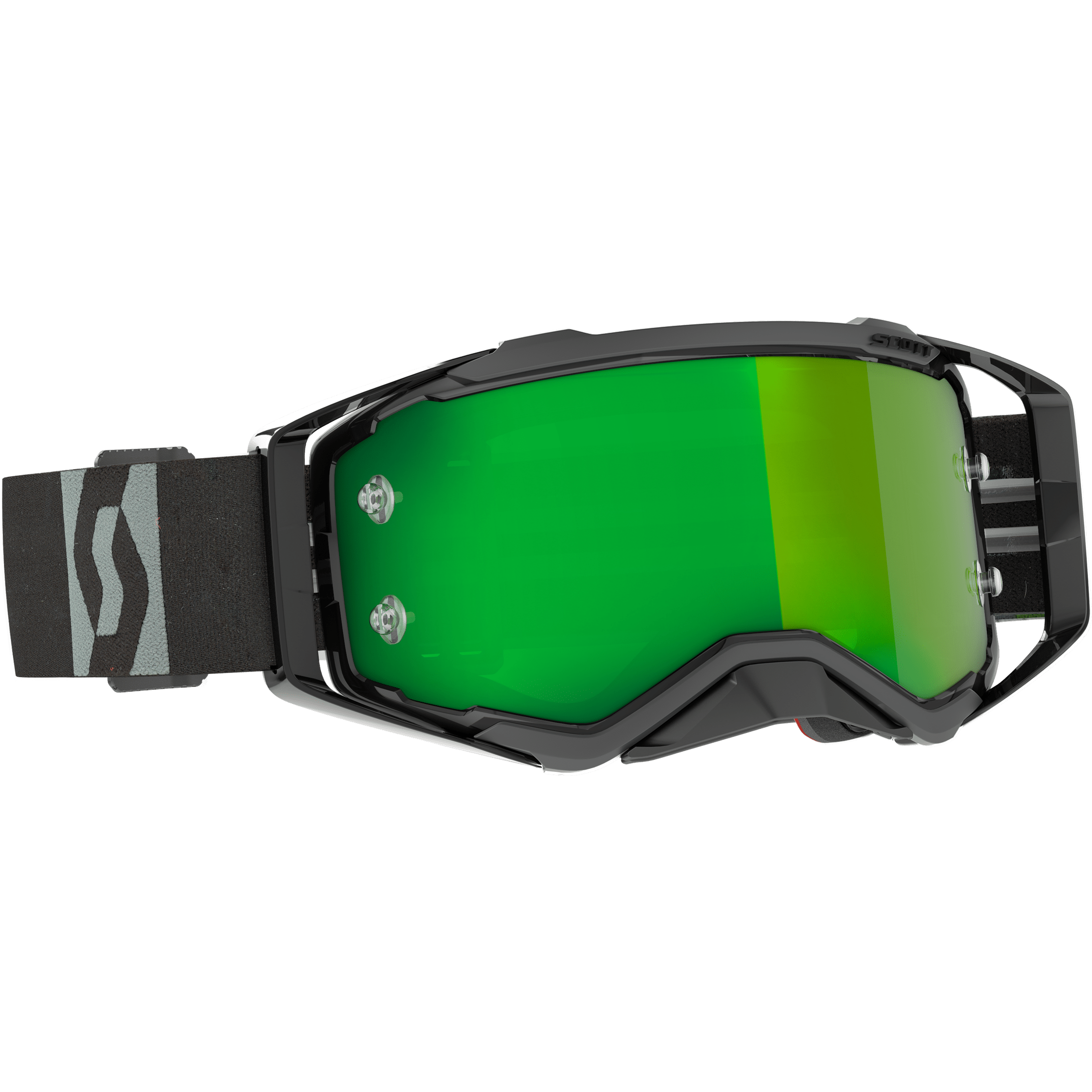 SCOTT PROSPECT GOGGLE BLACK/GREY GREEN CHROME WORKS