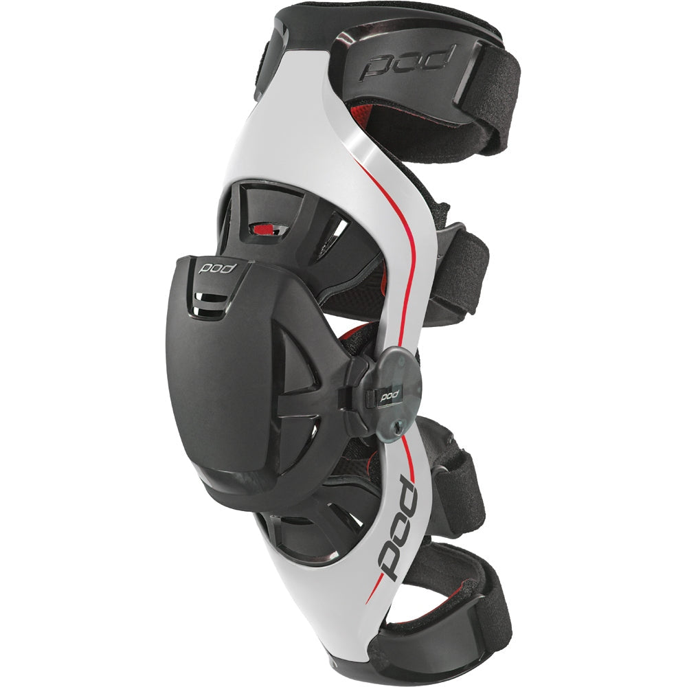 POD K4 PREMIUM KNEE BRACE (RT) GREY/RED M-L