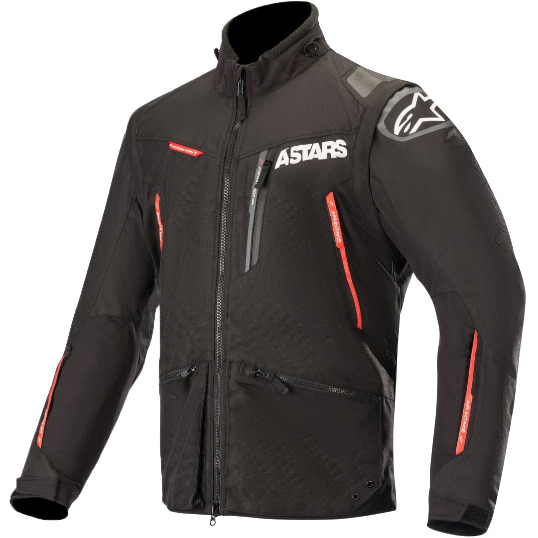 ALPINESTARS SESSION RACE JACKET BLACK/RED XL
