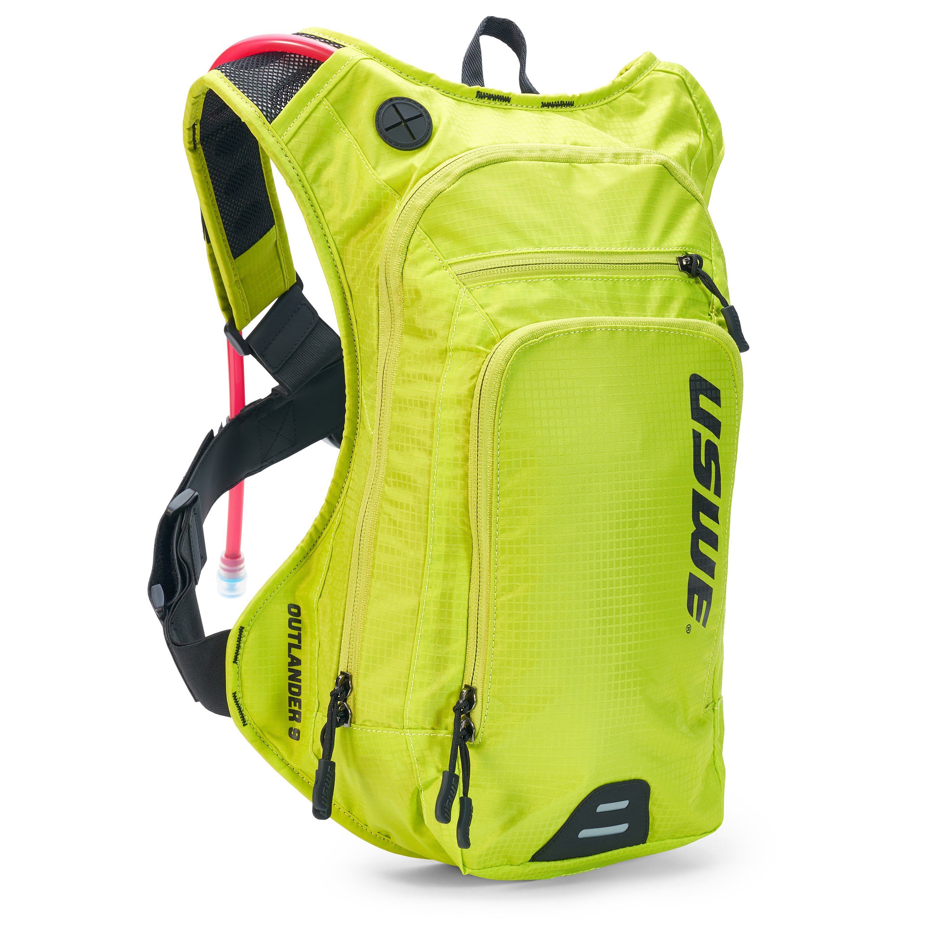 USWE OUTLANDER 9 HYDRATION SYSTEM CRAZY YELLOW
