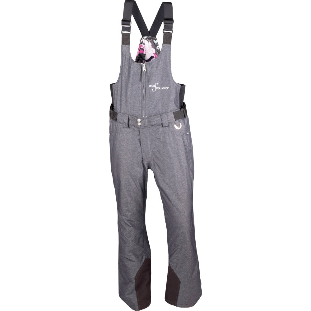 DSG LILY COLLECTION CONVERTIBLE BIB BLACK HEATHER 1X