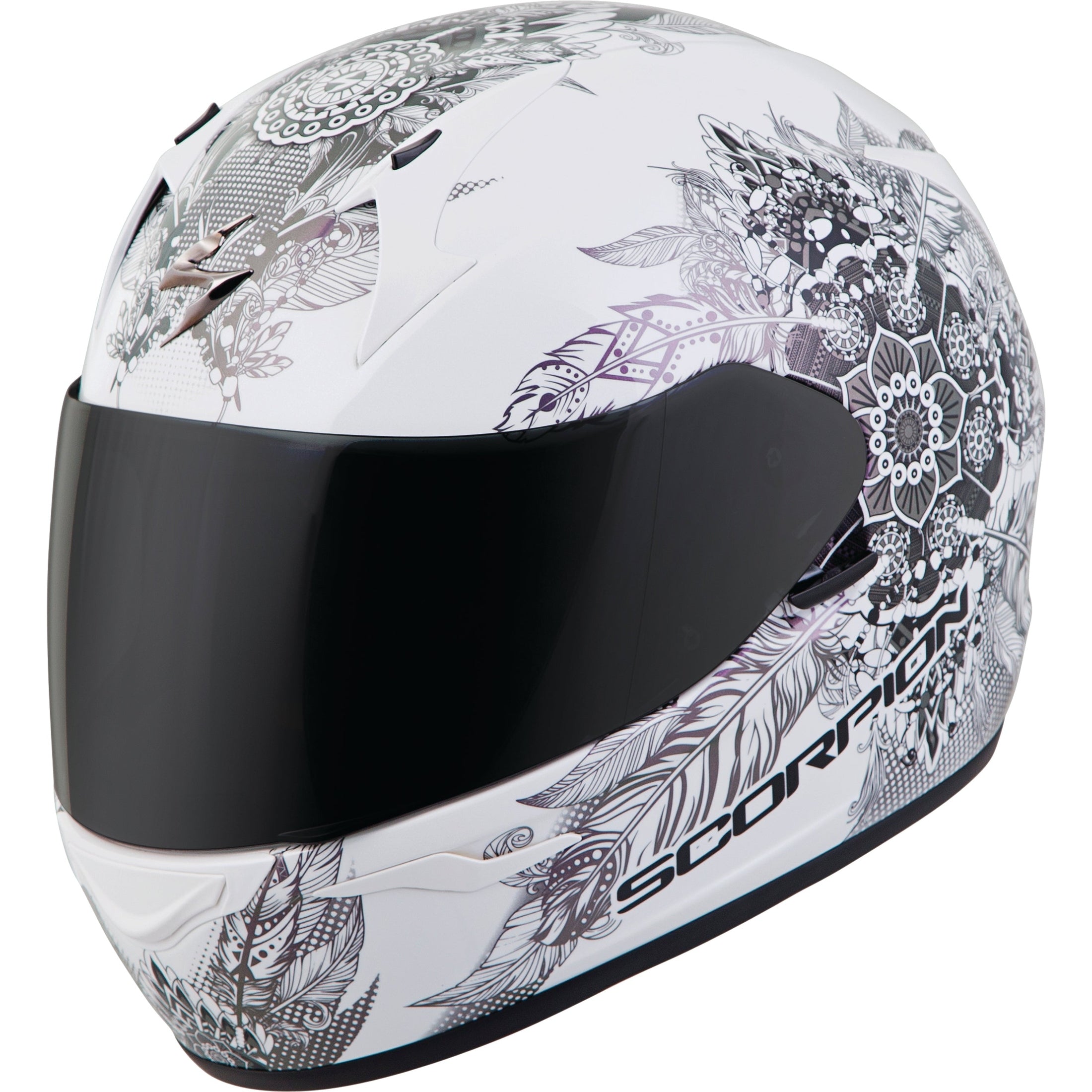 SCORPION EXO EXO-R320 FULL-FACE HELMET DREAM WHITE 2X