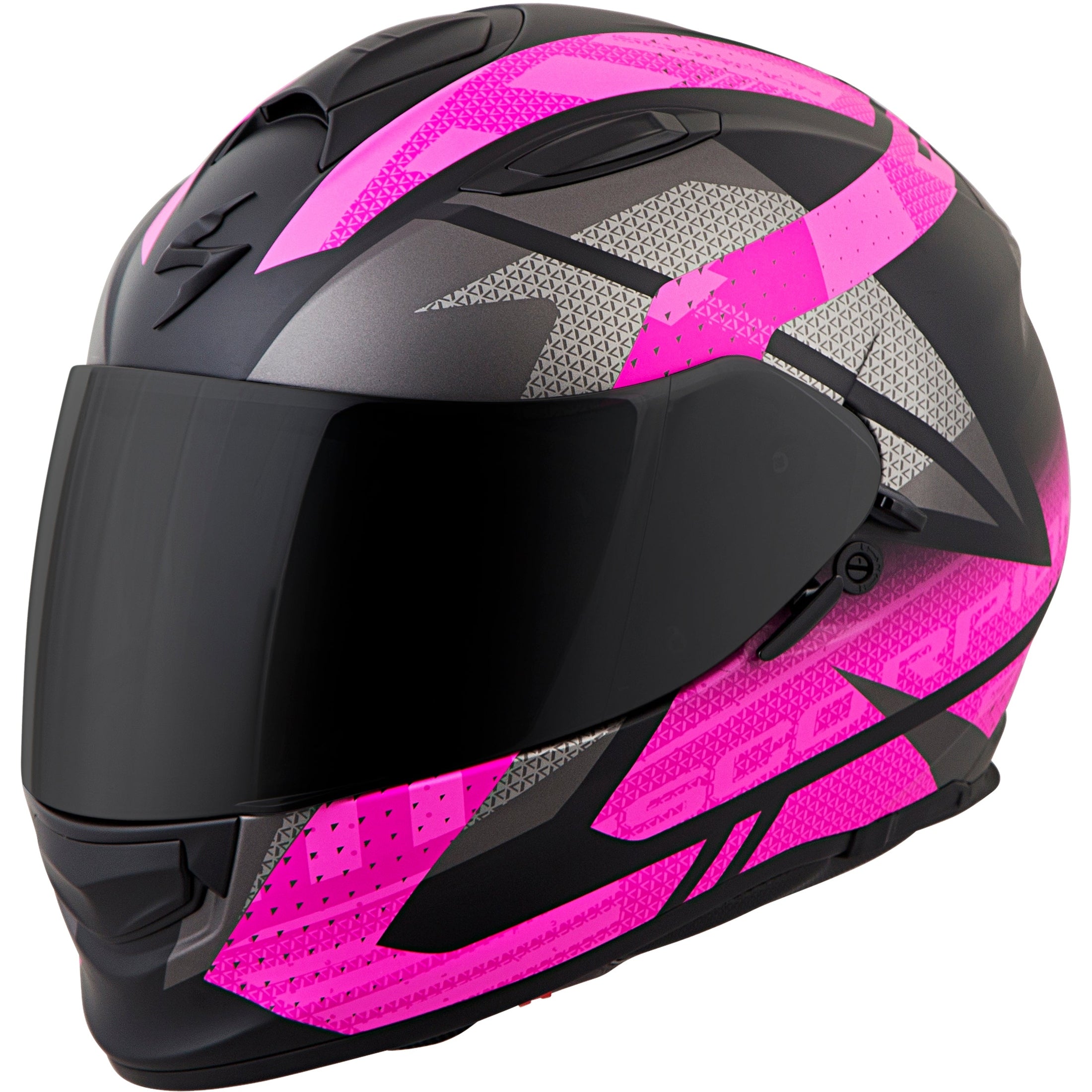SCORPION EXO EXO-T510 FULL-FACE HELMET FURY BLACK/PINK XL