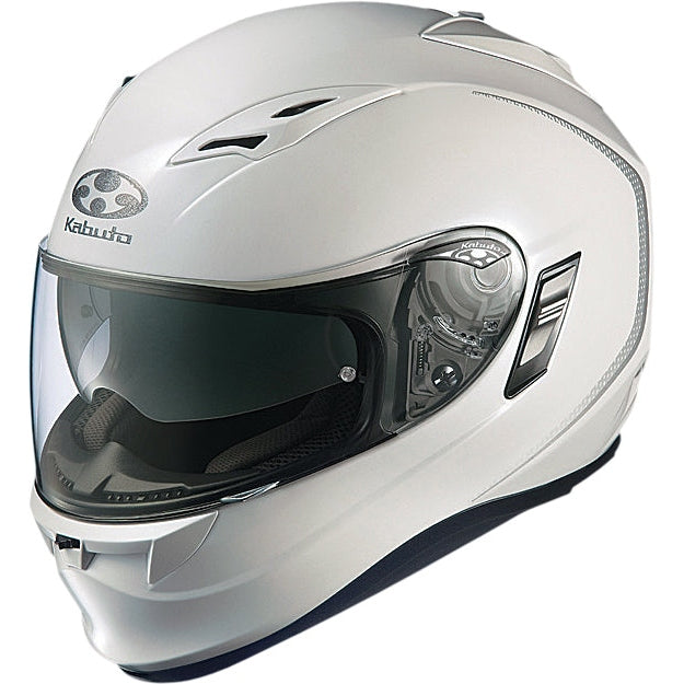 KABUTO KAMUI SOLID HELMET PEARL WHITE 2X