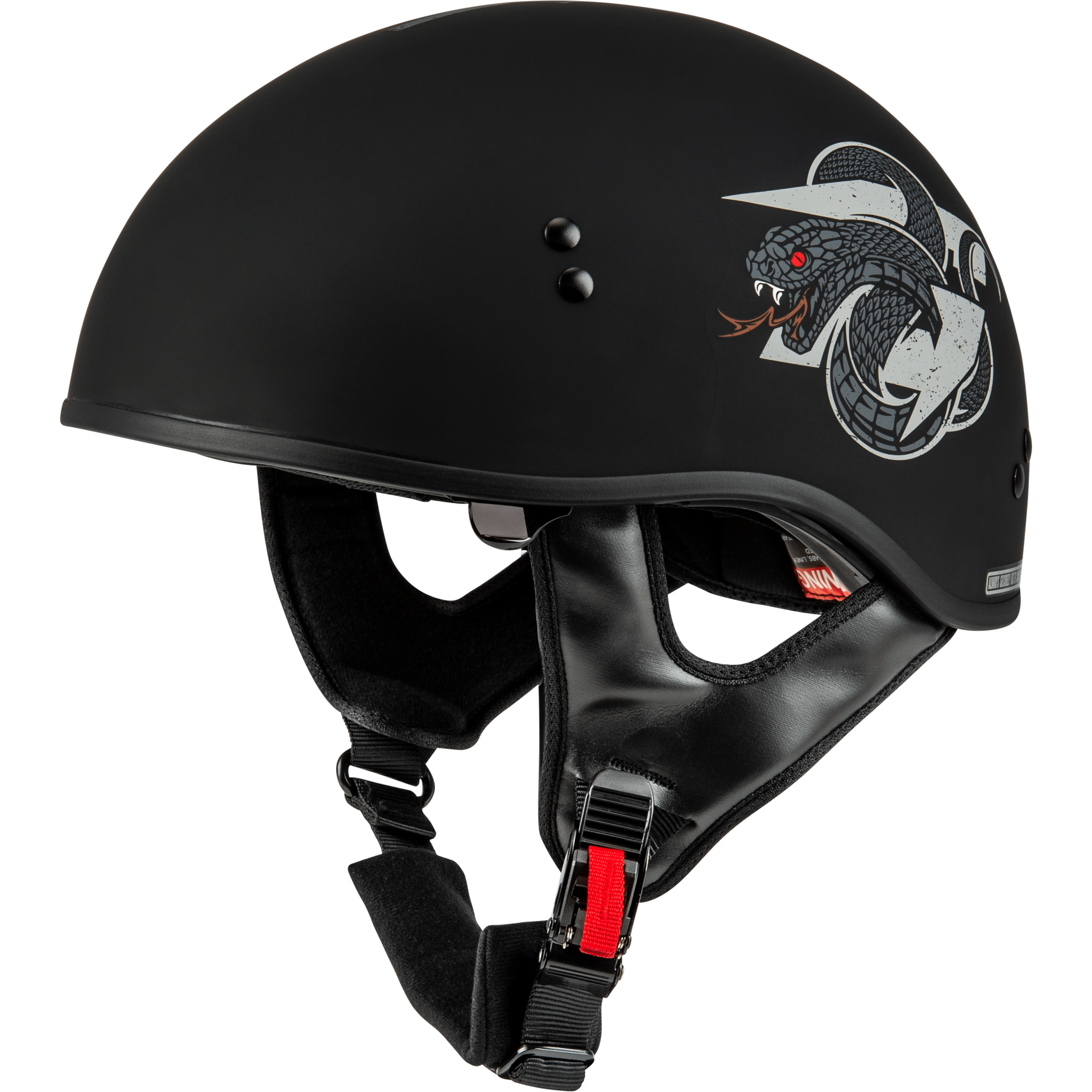 GMAX HH-65 DRK1 HELMET MATTE BLACK/GREY SM