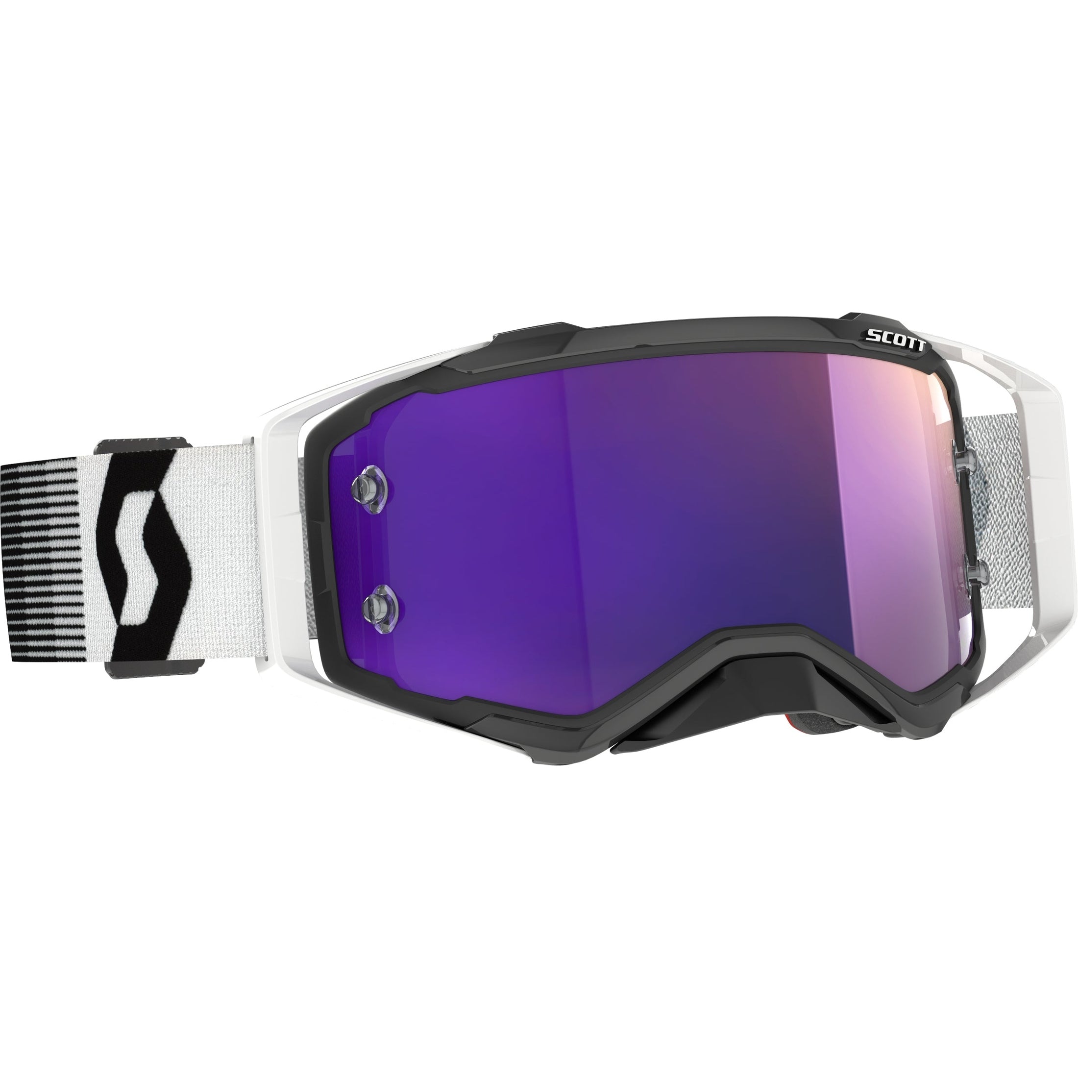 SCOTT PROSPECT GOGGLE PREM BLK/WHT PRP CHROME WORKS