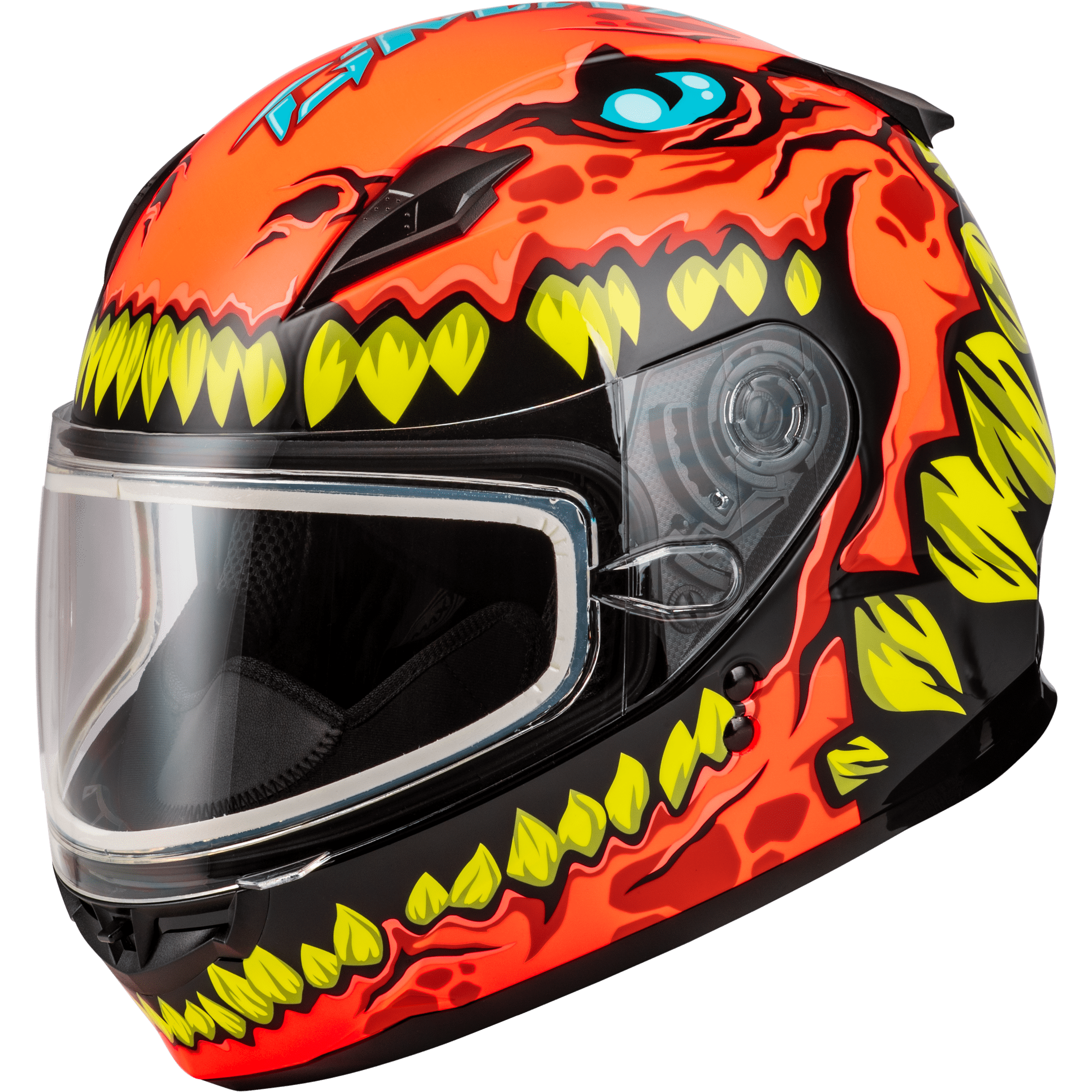 GMAX YOUTH GM-49Y DRAX SNOW HELMET ORANGE YM