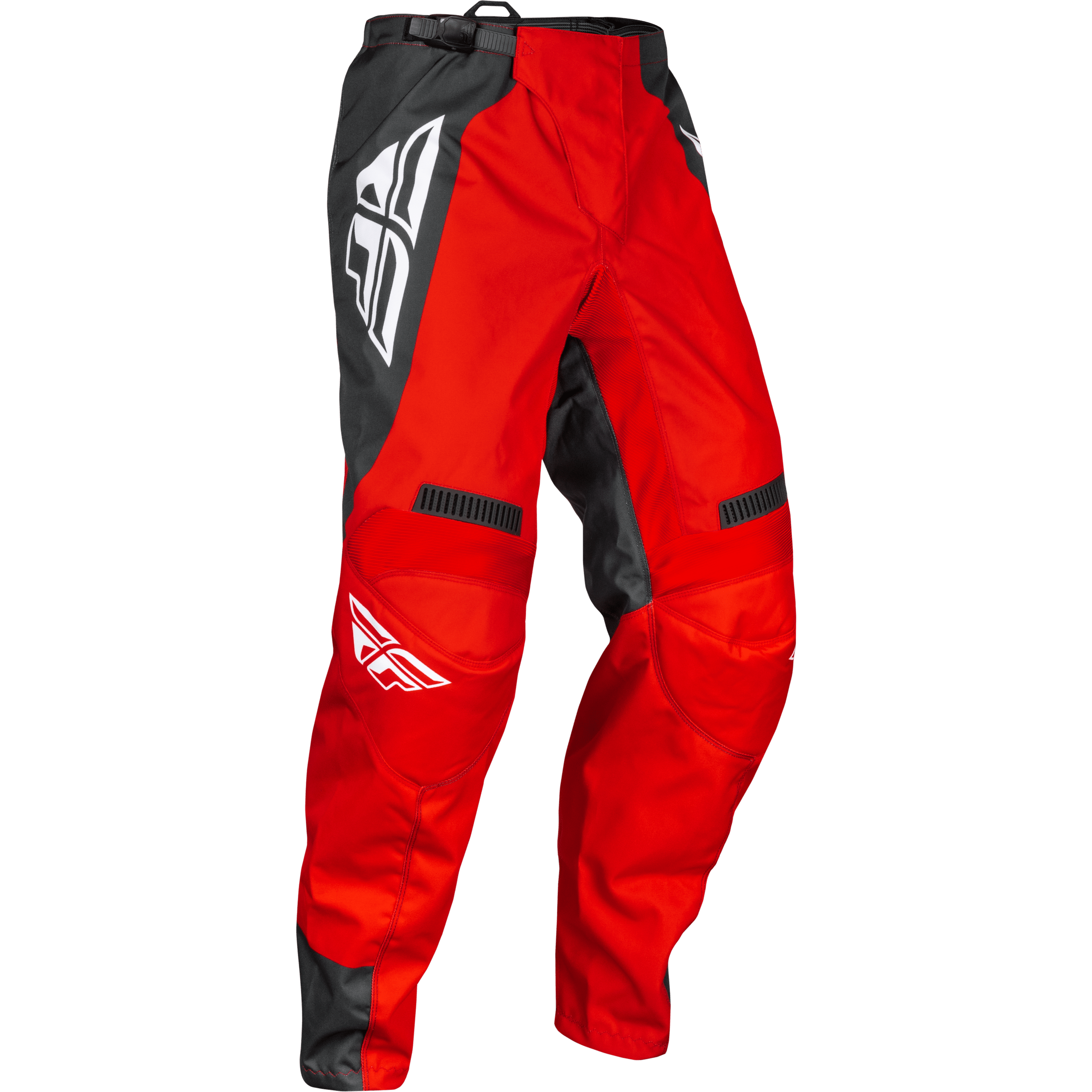 FLY RACING F-16 PANTS RED/CHARCOAL/WHITE SZ 38