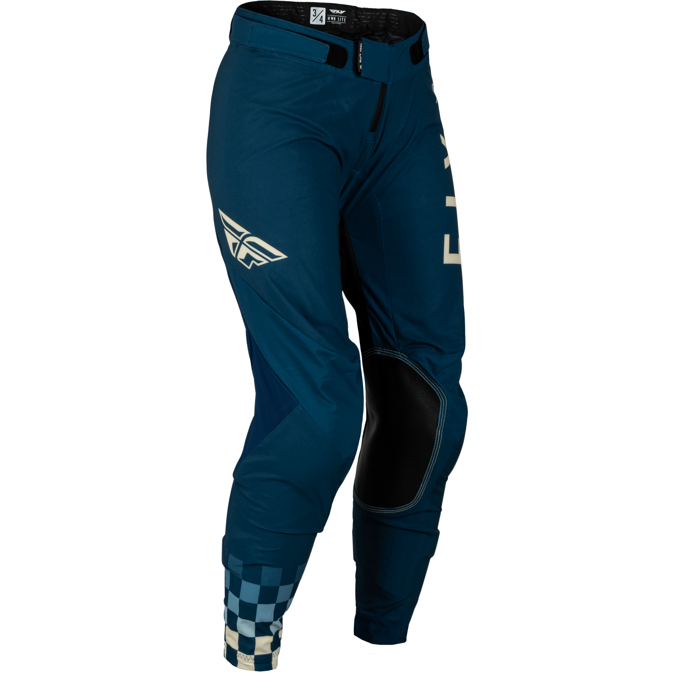 FLY RACING WOMEN'S LITE PANTS NAVY/IVORY SZ 07/08