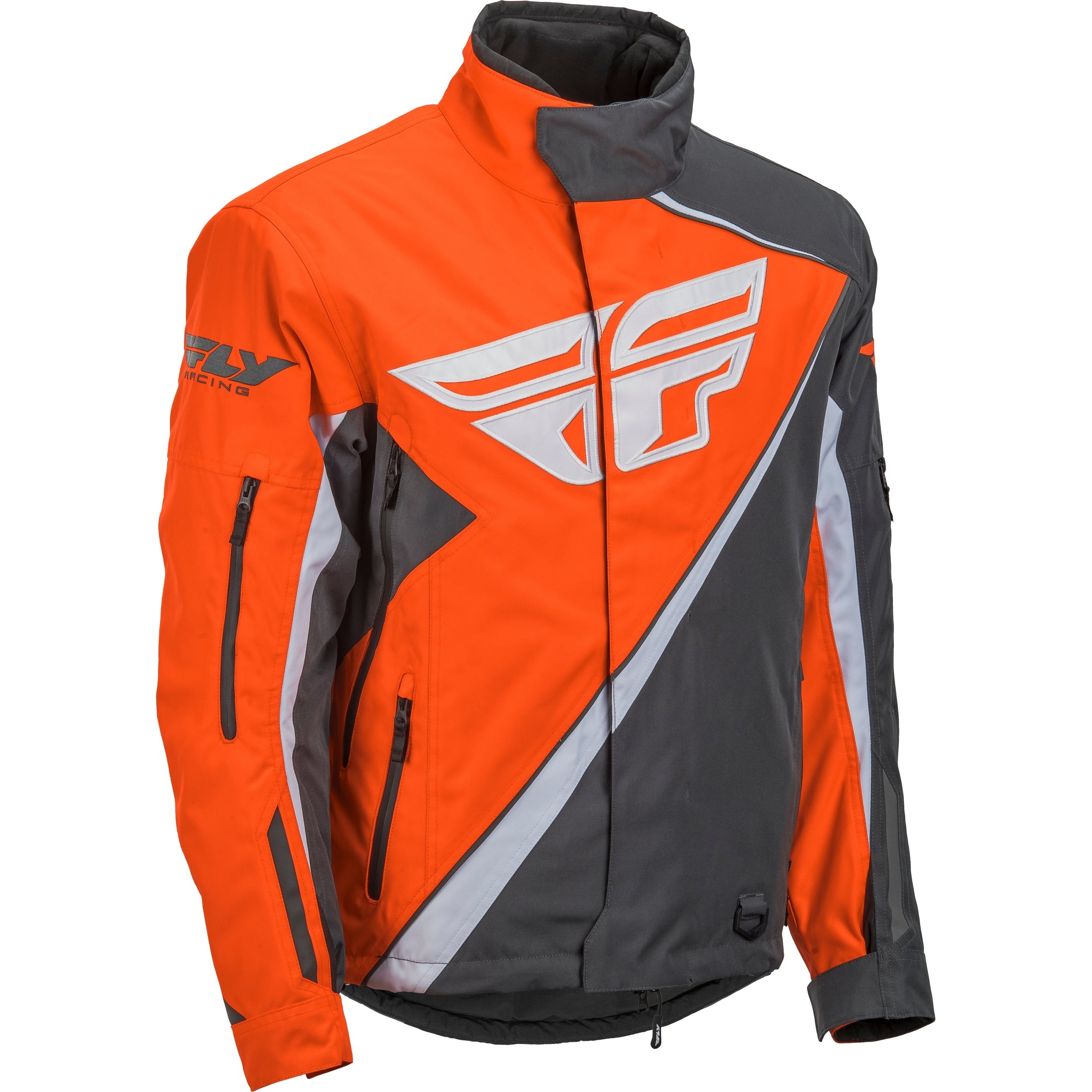 FLY RACING FLY SNX PRO JACKET ORANGE/GREY 2X