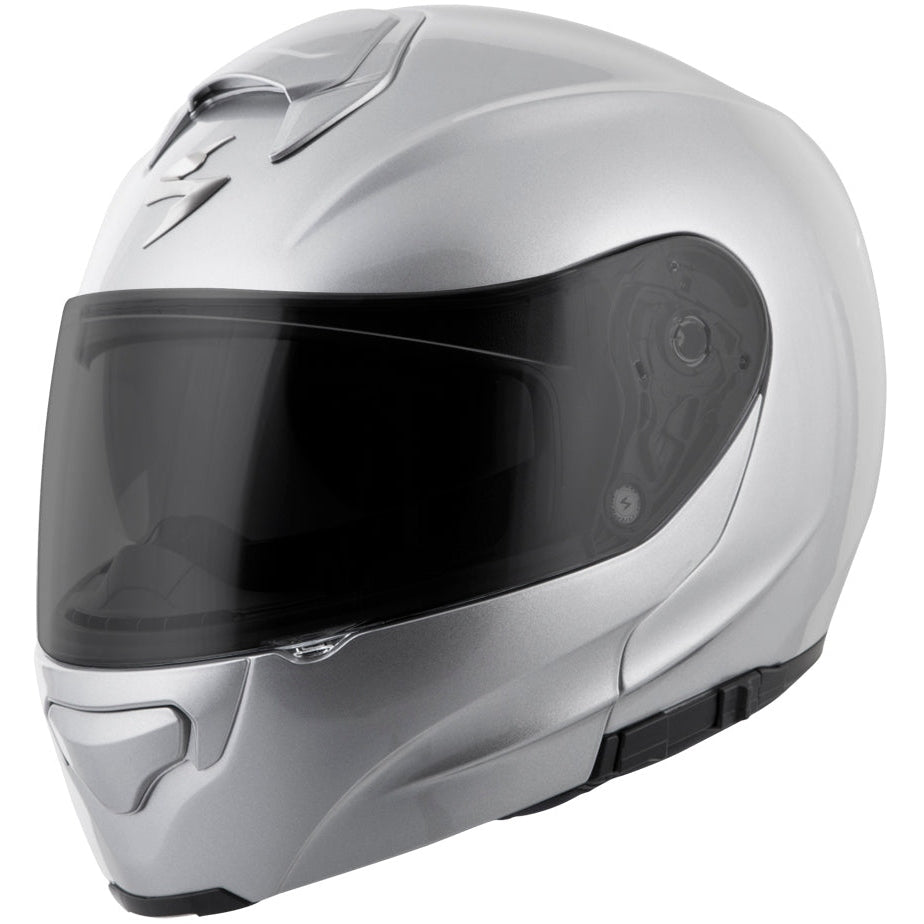 SCORPION EXO EXO-GT3000 MODULAR HELMET HYPERSILVER XL