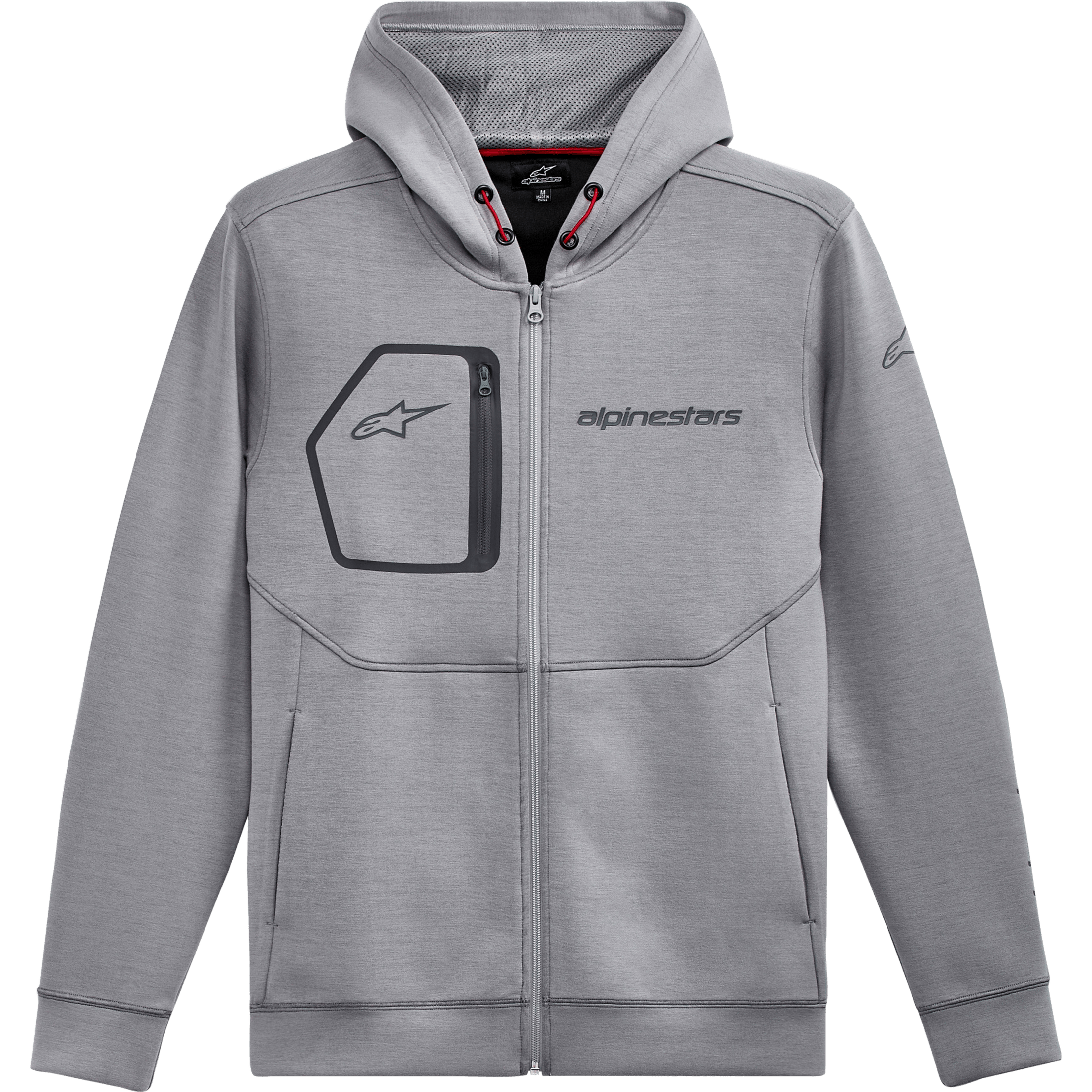 ALPINESTARS CONVEX TECH FLEECE GREY HEATHER MD